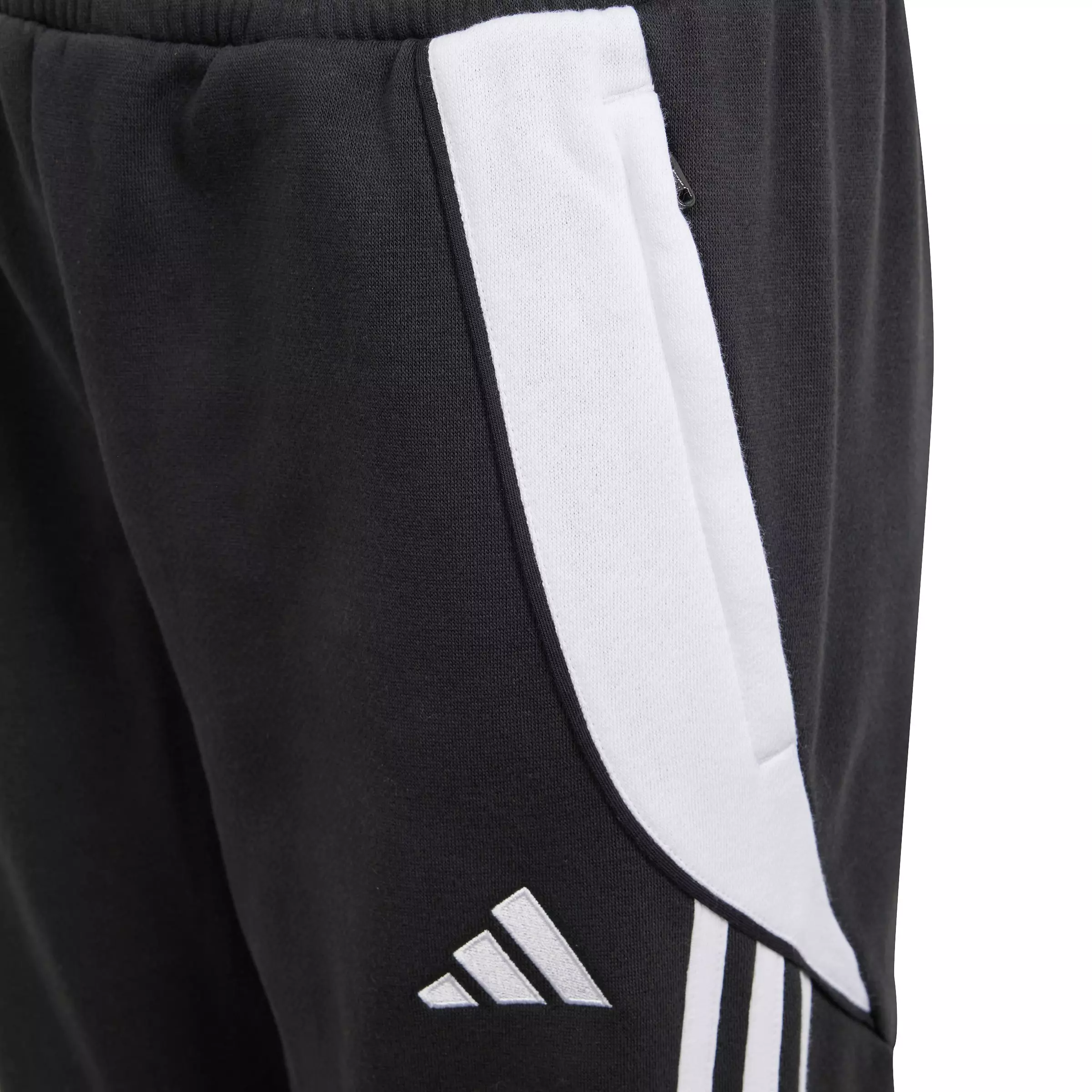 adidas Big Boys' Tiro 24 Soccer Sweat Pants -Black - BLACK