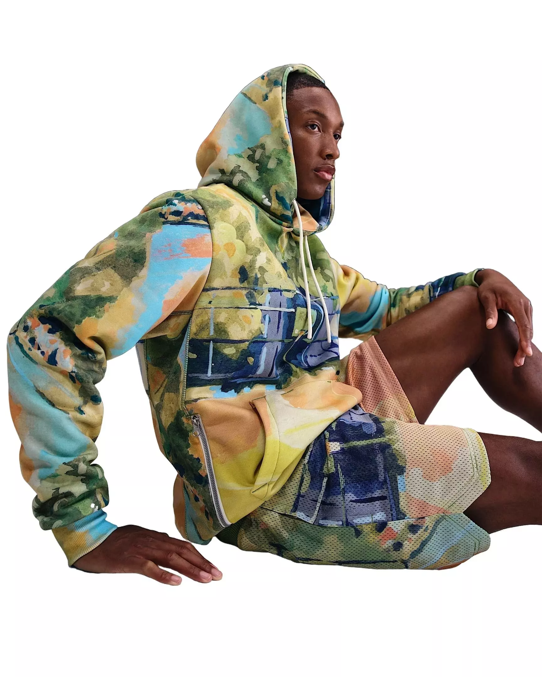 Nike Men's Standard Issue Therma-FIT Pullover Basketball Hoodie - Multi - MULTI