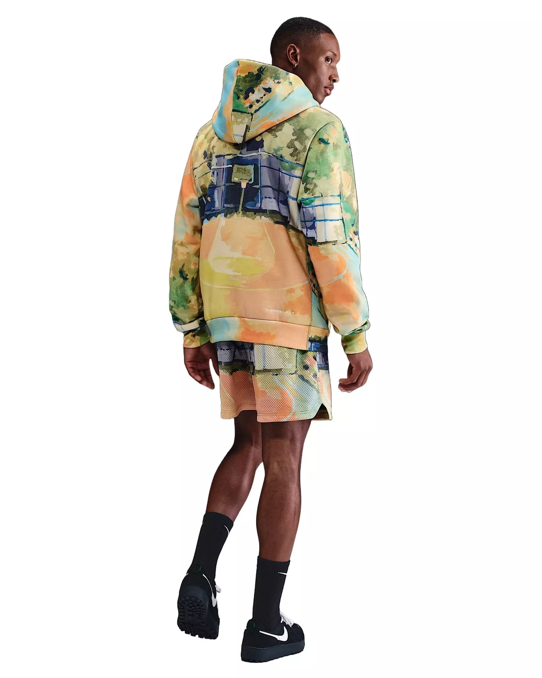 Nike Men's Standard Issue Therma-FIT Pullover Basketball Hoodie - Multi - MULTI