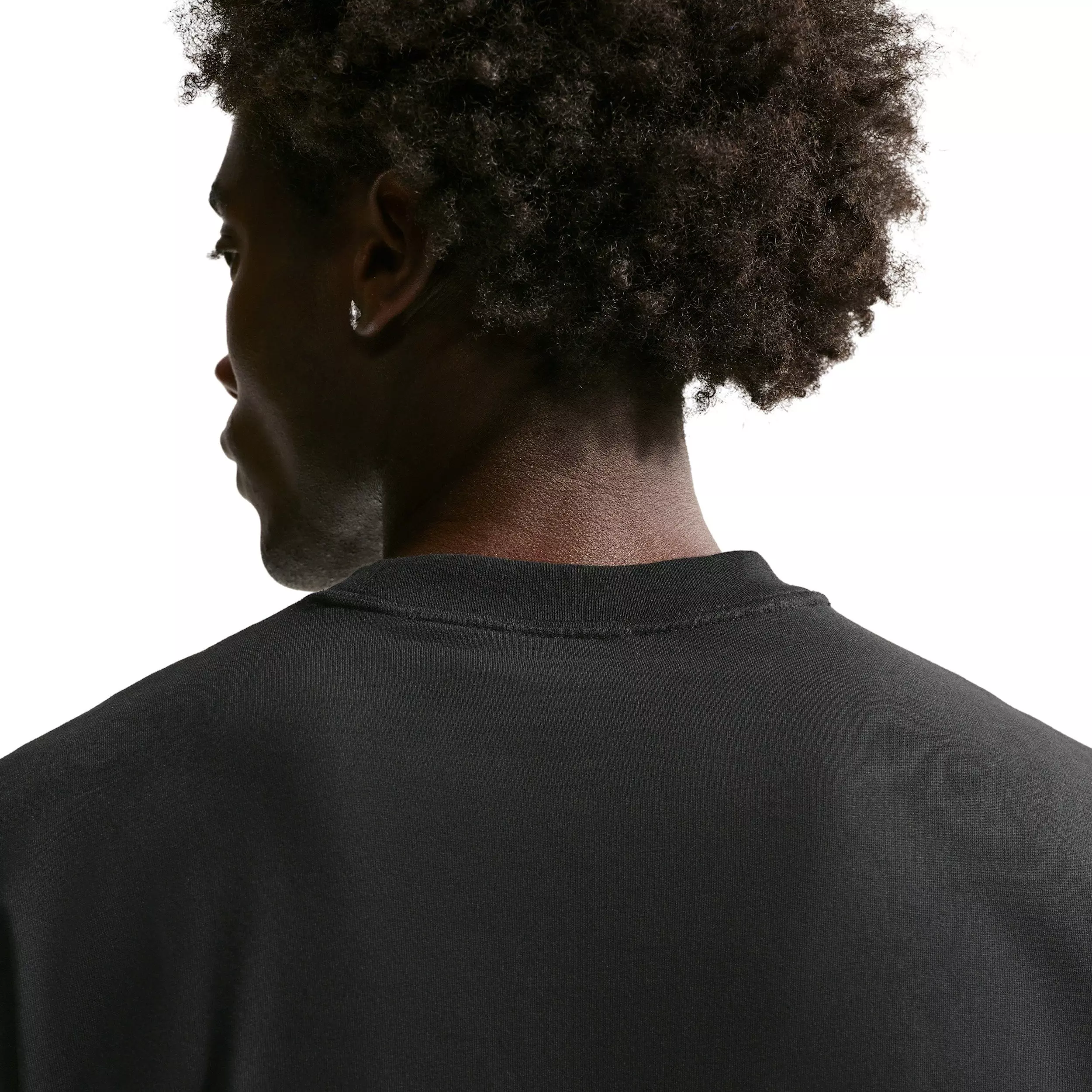 Nike Men's Standard Issue Dri-FIT Short-Sleeve Basketball T-Shirt - Black - BLACK