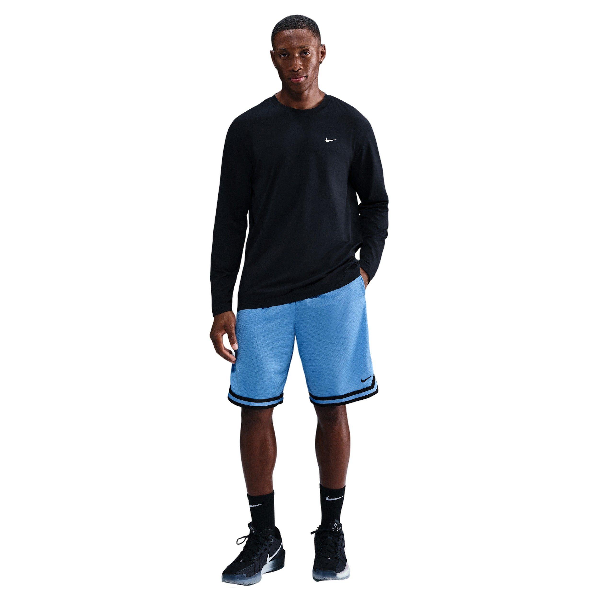 Nike Men's DNA Dri-FIT 10" Basketball Shorts -Blue - BLUE Thumbnail View 1