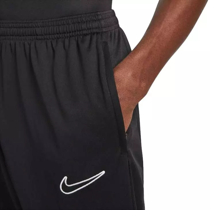 Nike Men's Dri-FIT Academy Zipped Soccer Pants - Black - BLACK