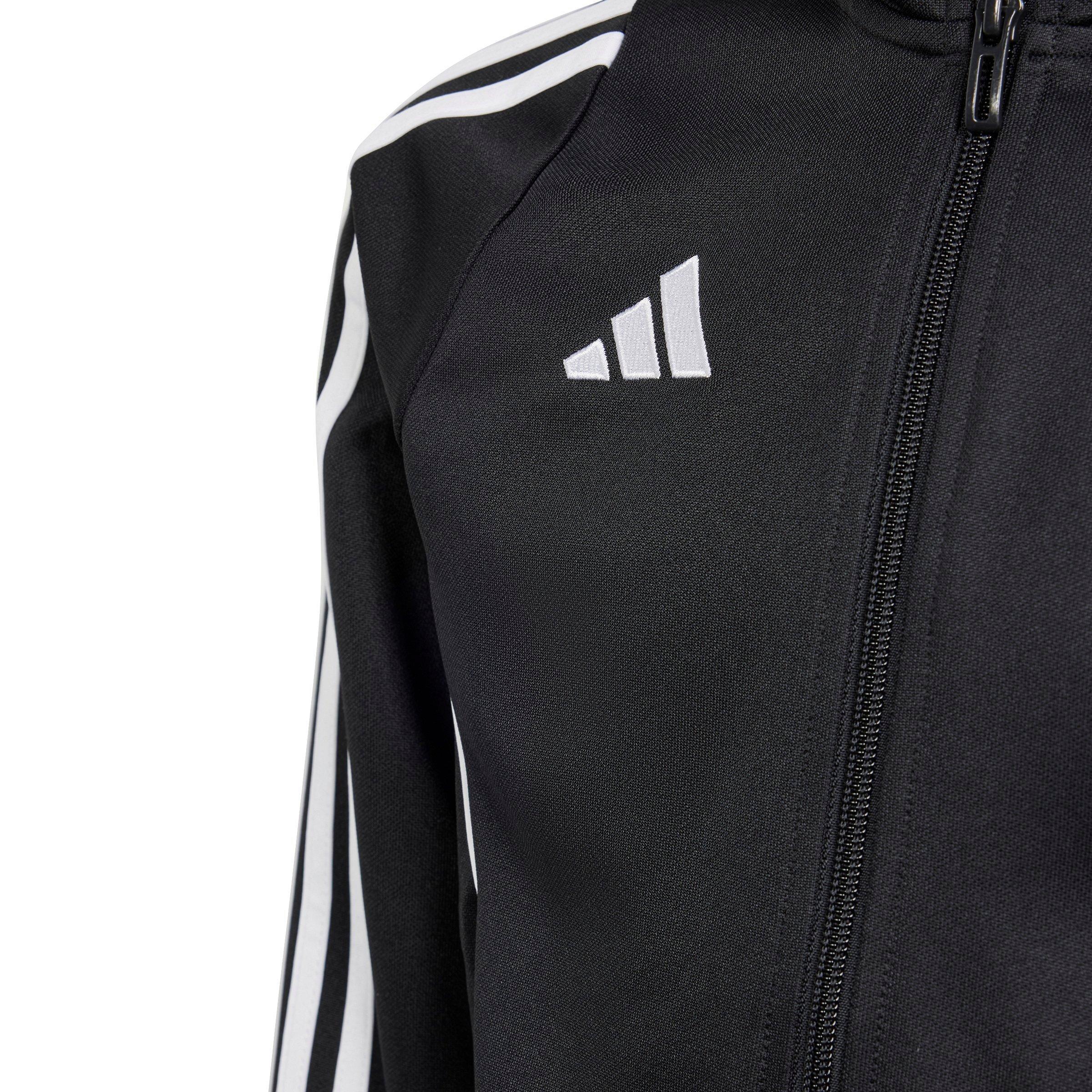 adidas Tiro 24 Soccer Big Boys' Black Training Jacket