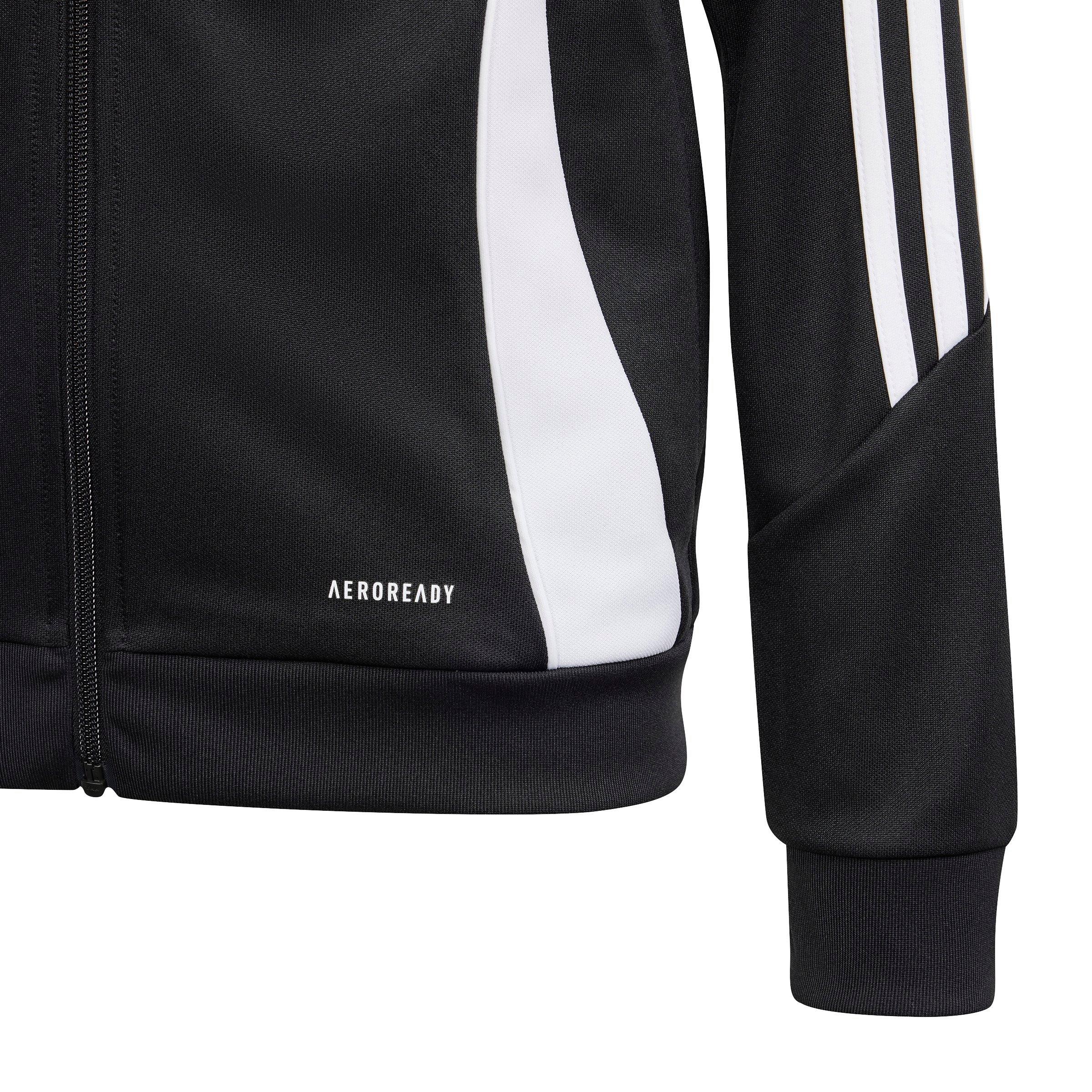 adidas Tiro 24 Soccer Big Boys' Black Training Jacket