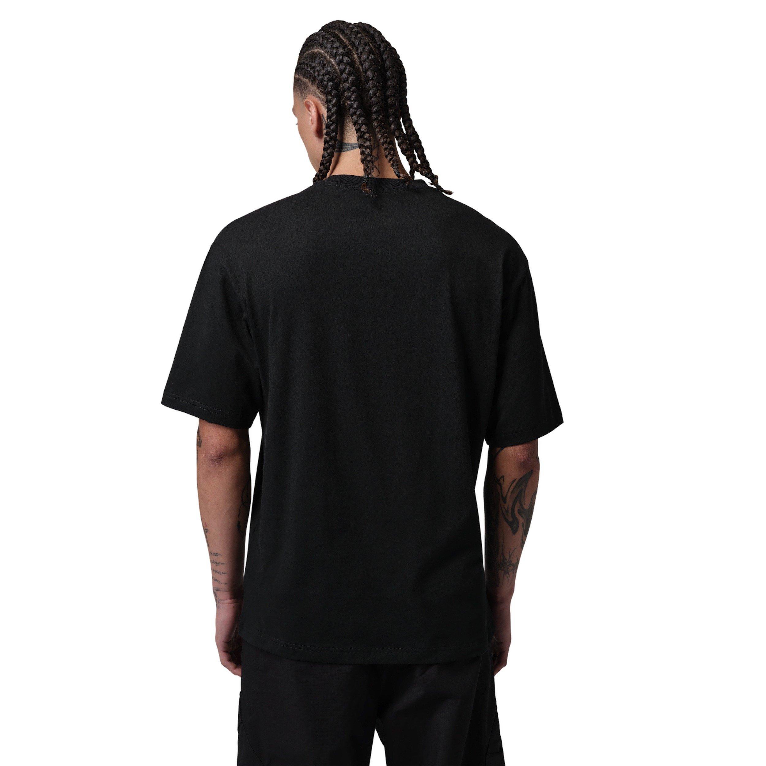 Jordan Men's Brooklyn Best Graphic Crew T-Shirt - BLACK Thumbnail View 2