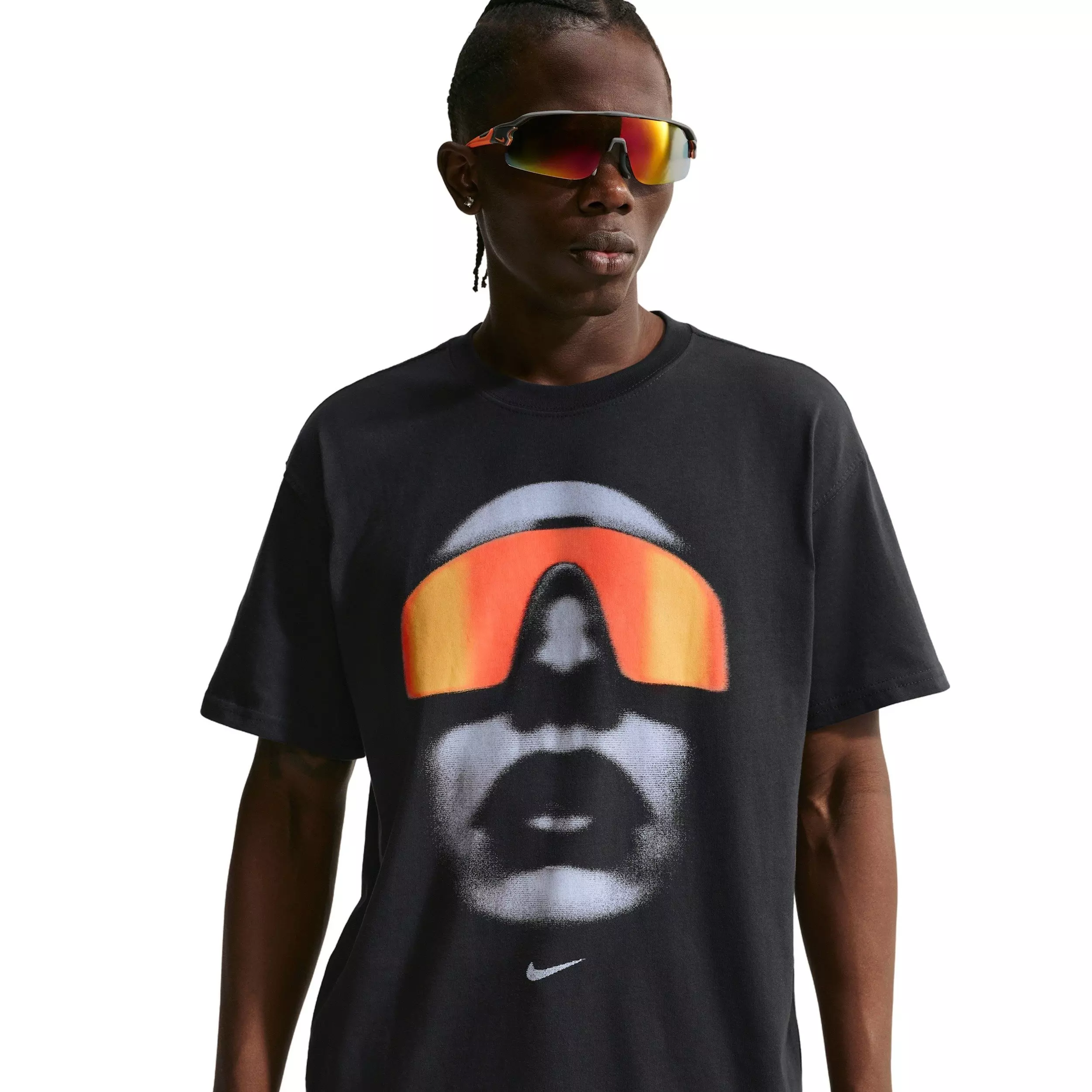 Nike Men's Sportswear Short-Sleeve Max 90 T-Shirt - BLACK