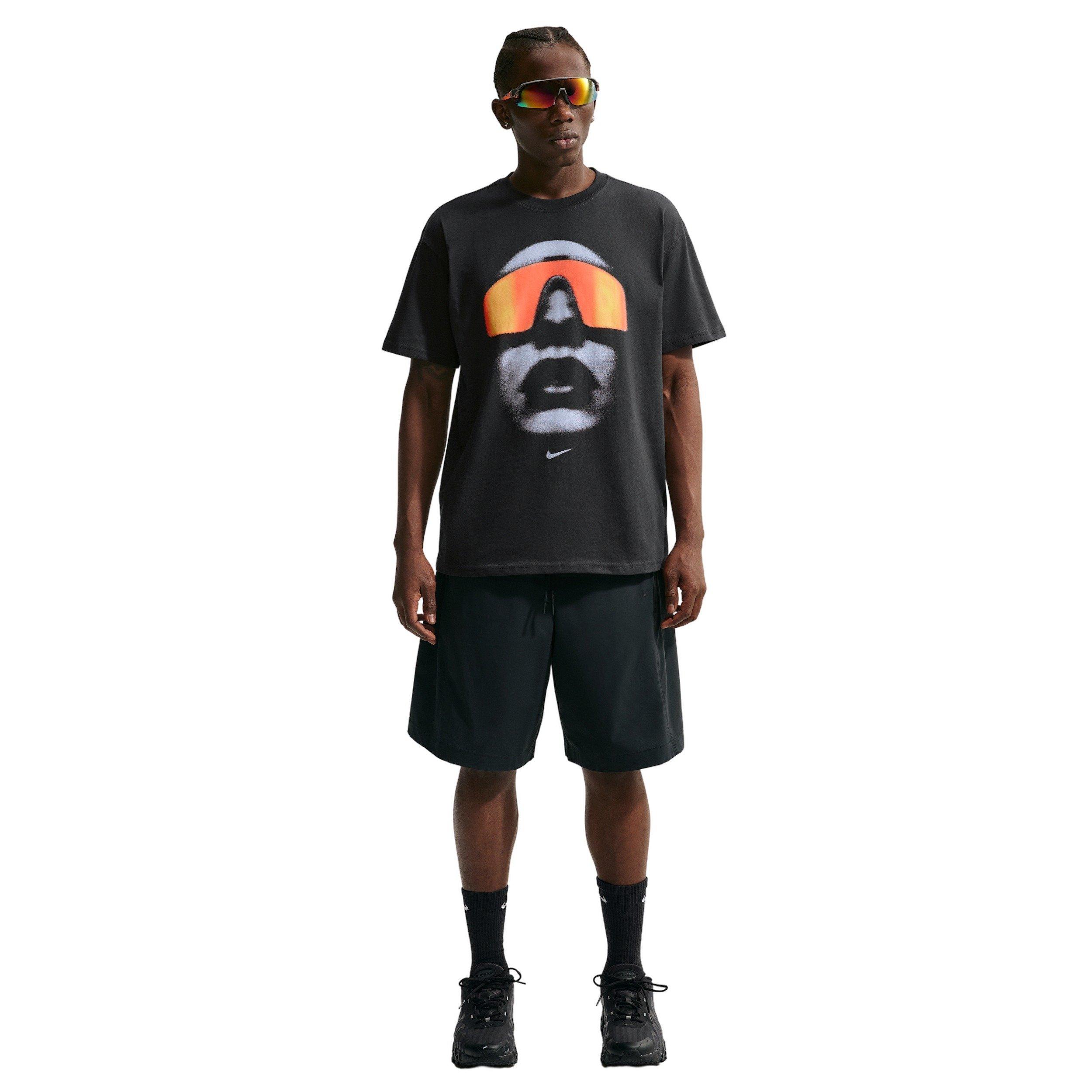 Nike Men's Sportswear Short-Sleeve Max 90 T-Shirt - BLACK Thumbnail View 4