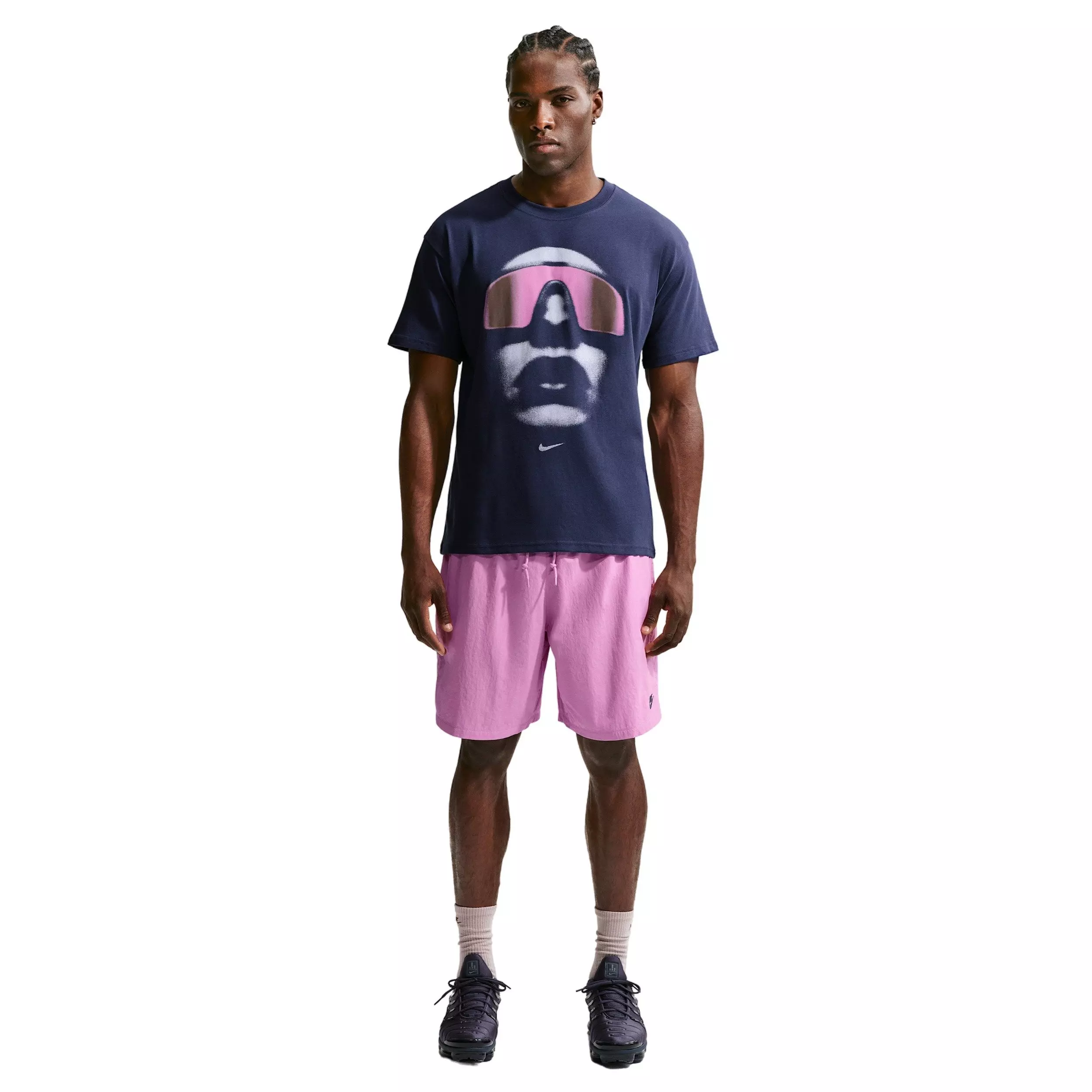 Nike Men's Sportswear Short-Sleeve Max 90 T-Shirt - NAVY