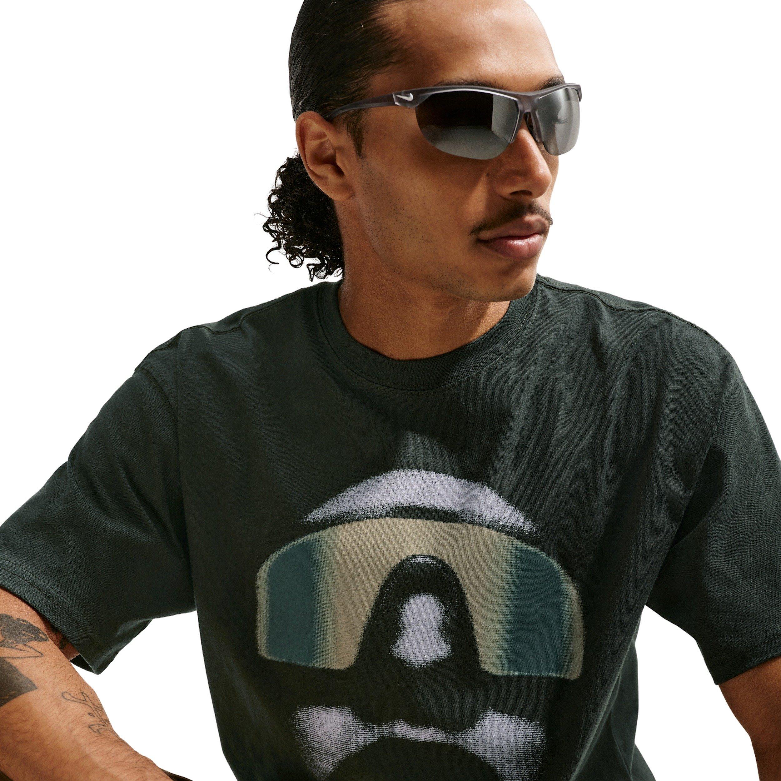 Nike Men's Sportswear Short-Sleeve Max 90 T-Shirt - GREEN Thumbnail View 3