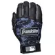 Franklin Men's MLB Digitek Series Batting Gloves Black/Blue - BLACK Thumbnail View 1