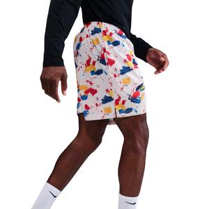 Nike Men's Dri-FIT 5" Practice Mesh AO1 Shorts -White