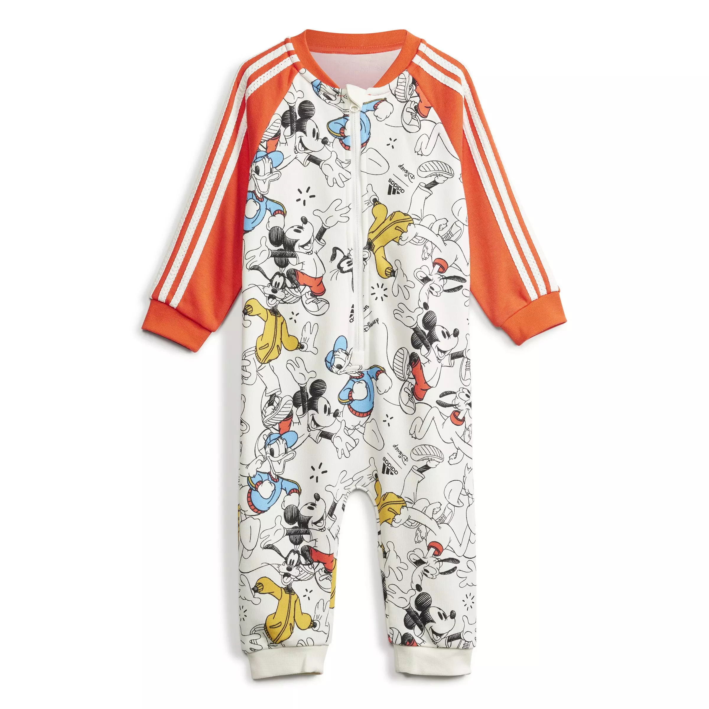 adidas Infant Boys' x Disney Mickey Mouse Bodysuit -Red/Multi - RED/MULTI