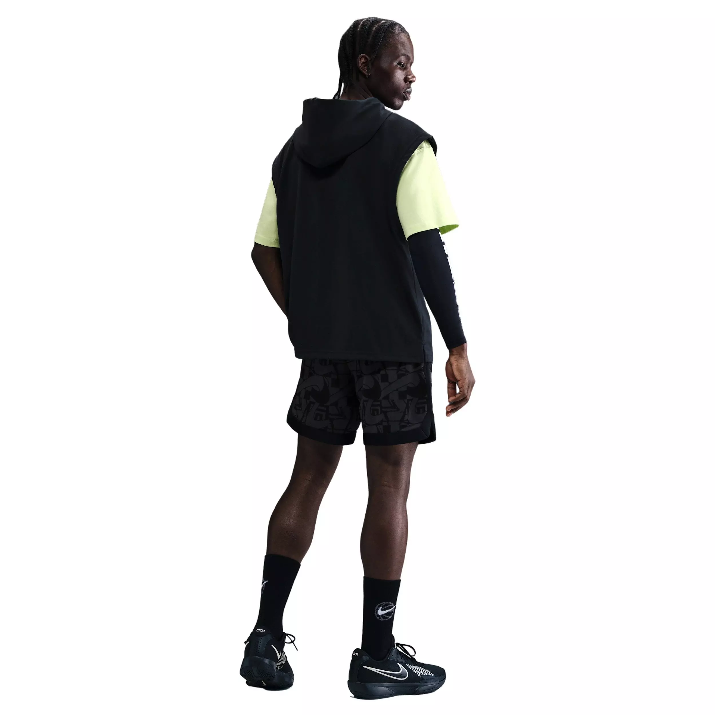 Nike Men's Giannis DNA Dri-FIT 6" Basketball Shorts - BLACK