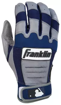 Franklin CFX Pro Series Baseball Batting Glove - GREY/NAVY