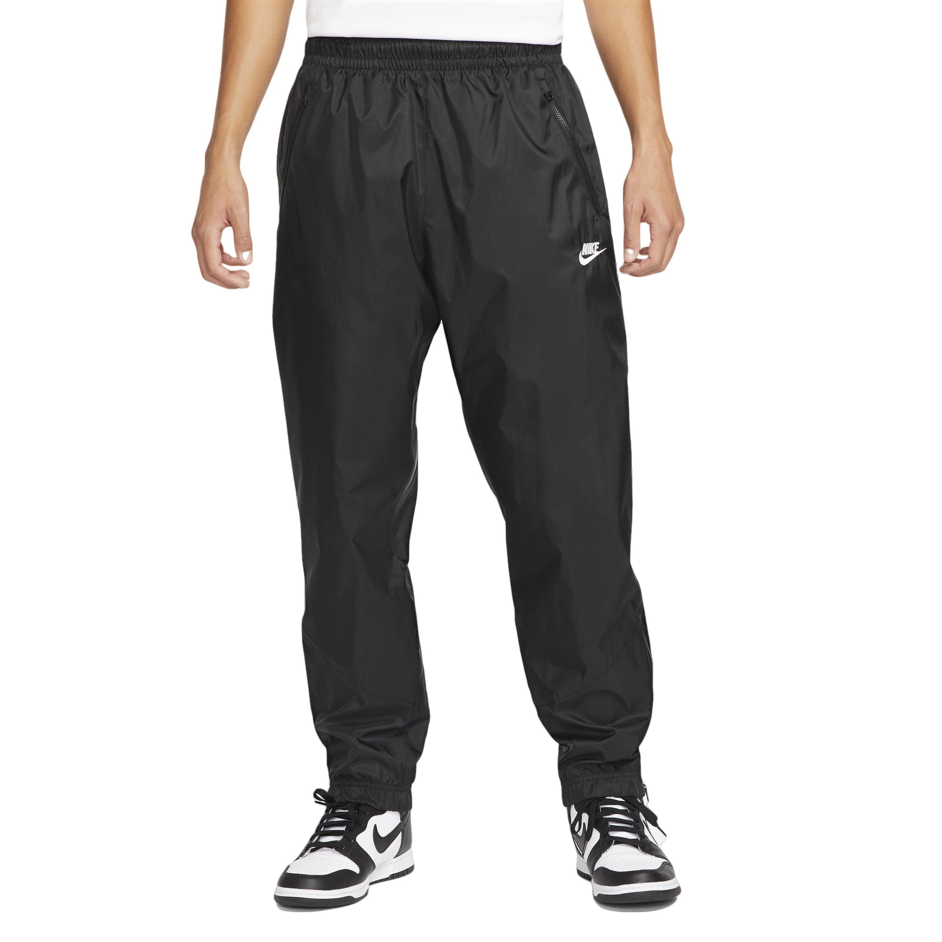 Nike Men's Windrunner Woven Lined Pants-Black - Hibbett