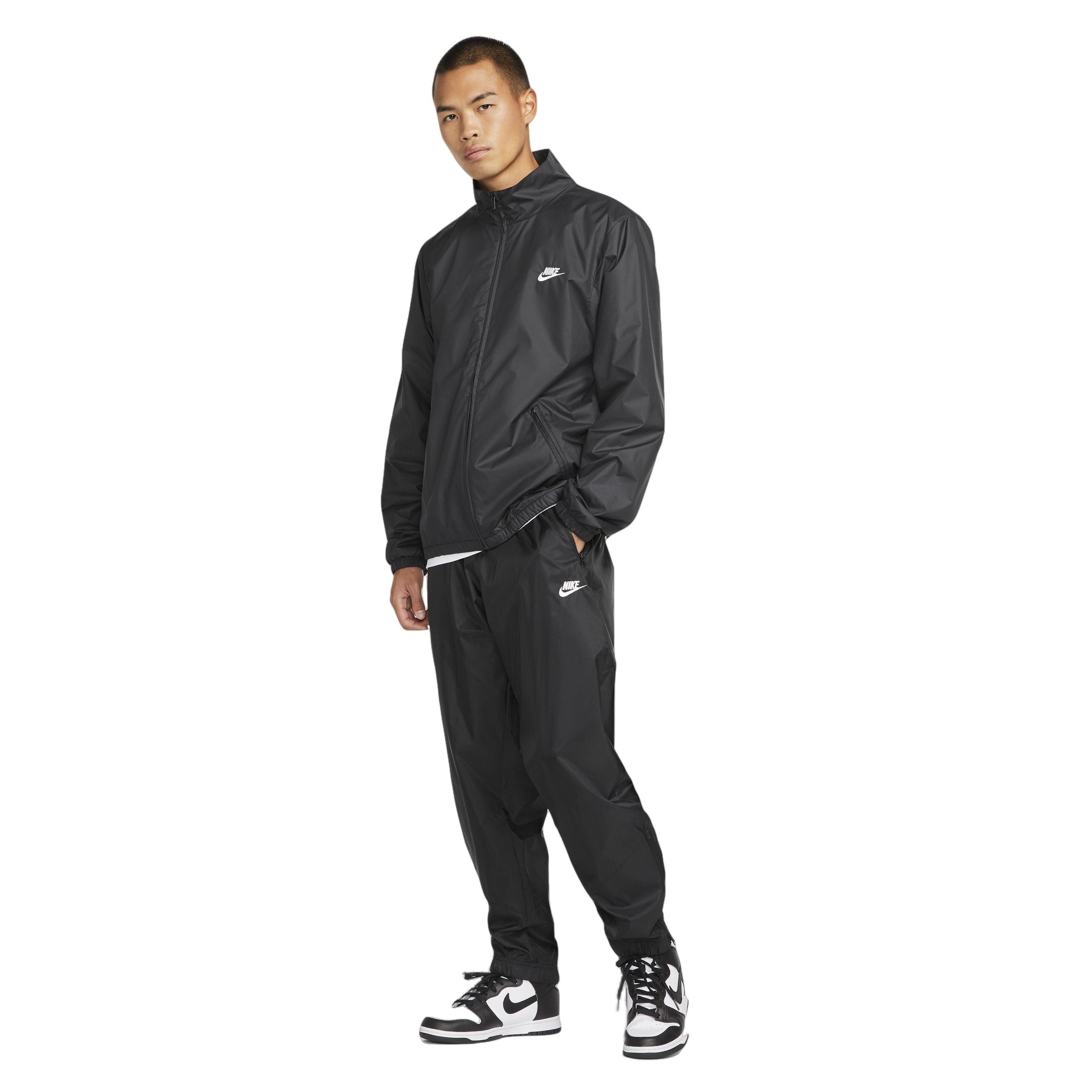 Nike Men's Windrunner Woven Lined Pants-Black - Hibbett