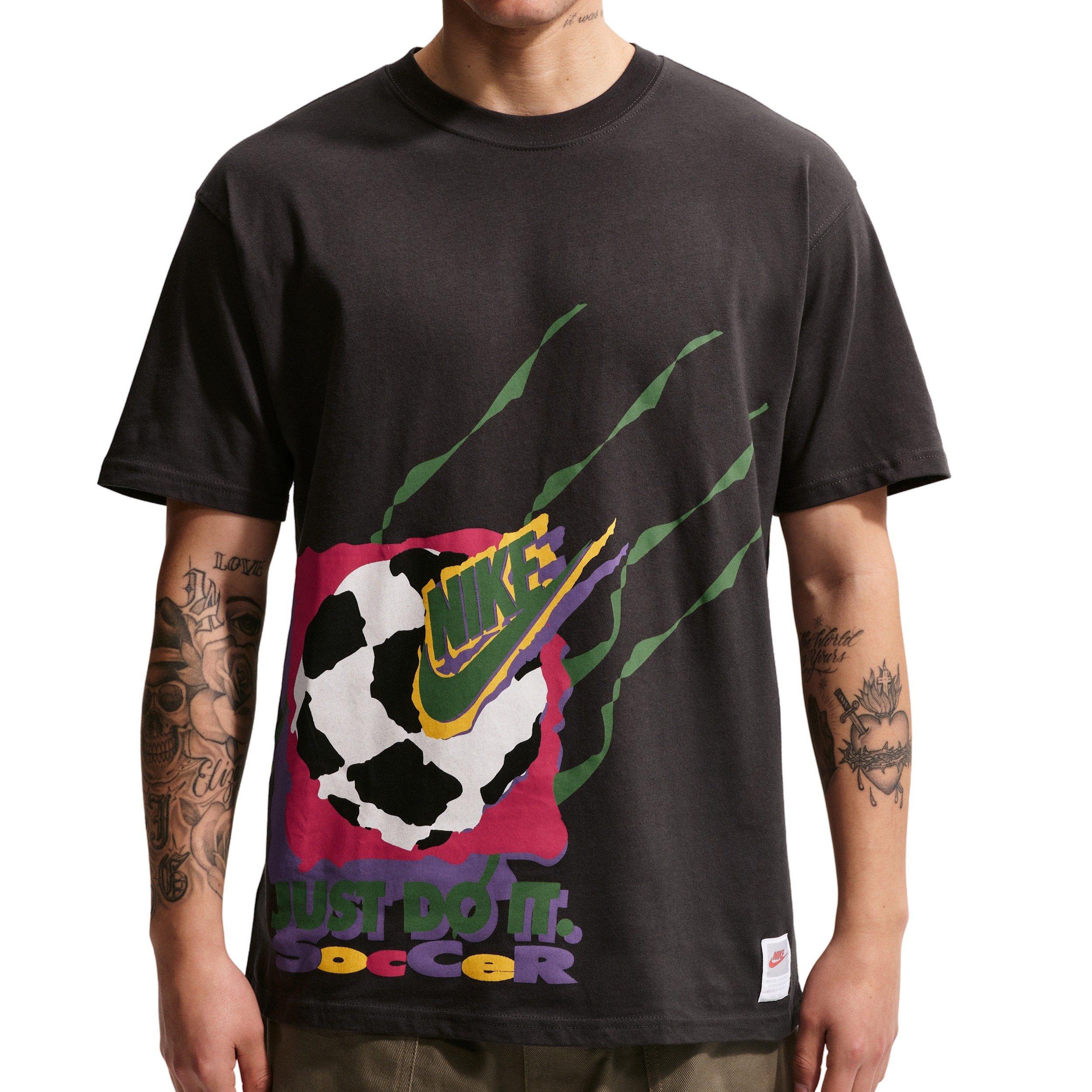 Nike Men's Sportswear Short-Sleeve Max90 DNAR 7 T-Shirt - BLACK Thumbnail View 1
