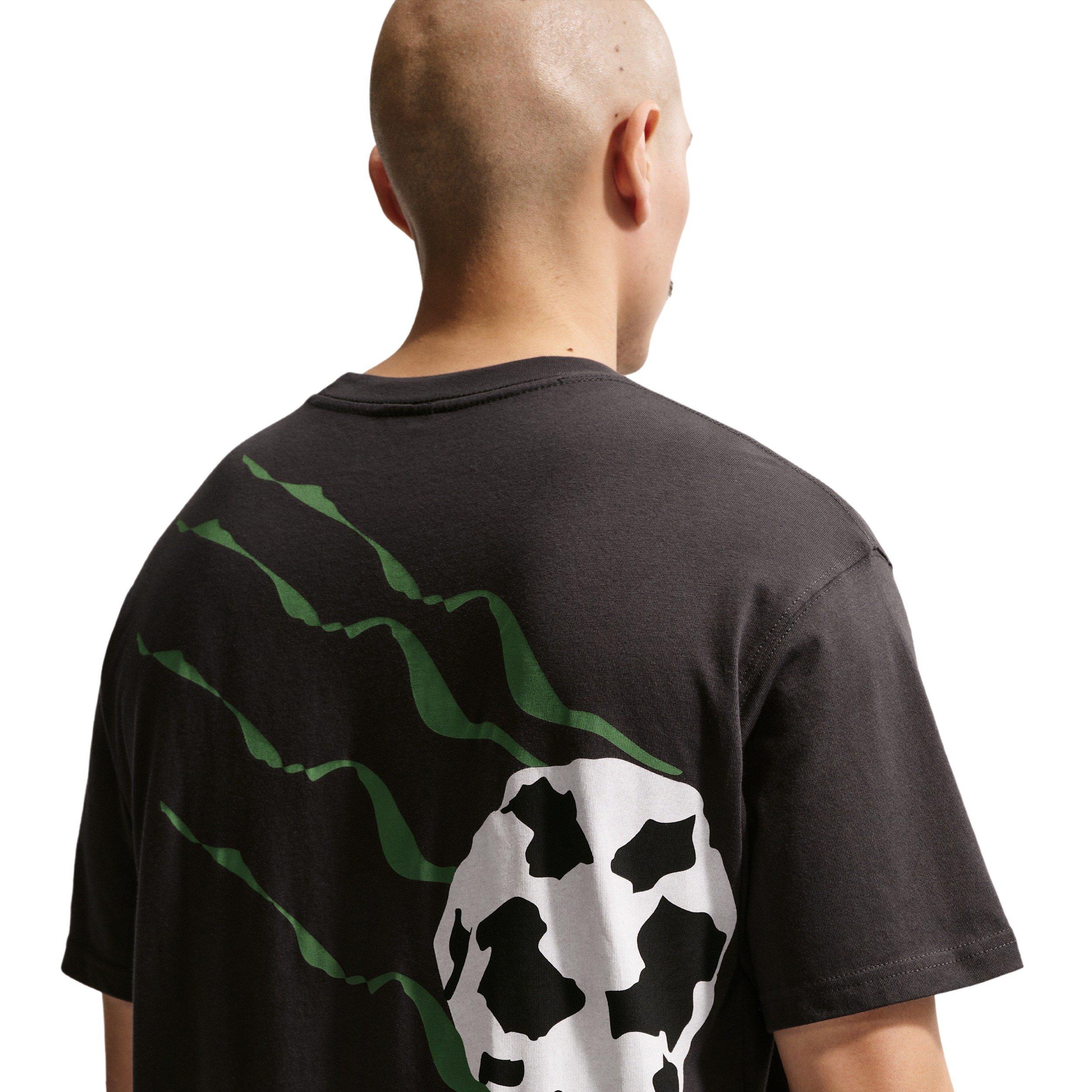 Nike Men's Sportswear Short-Sleeve Max90 DNAR 7 T-Shirt - BLACK Thumbnail View 2