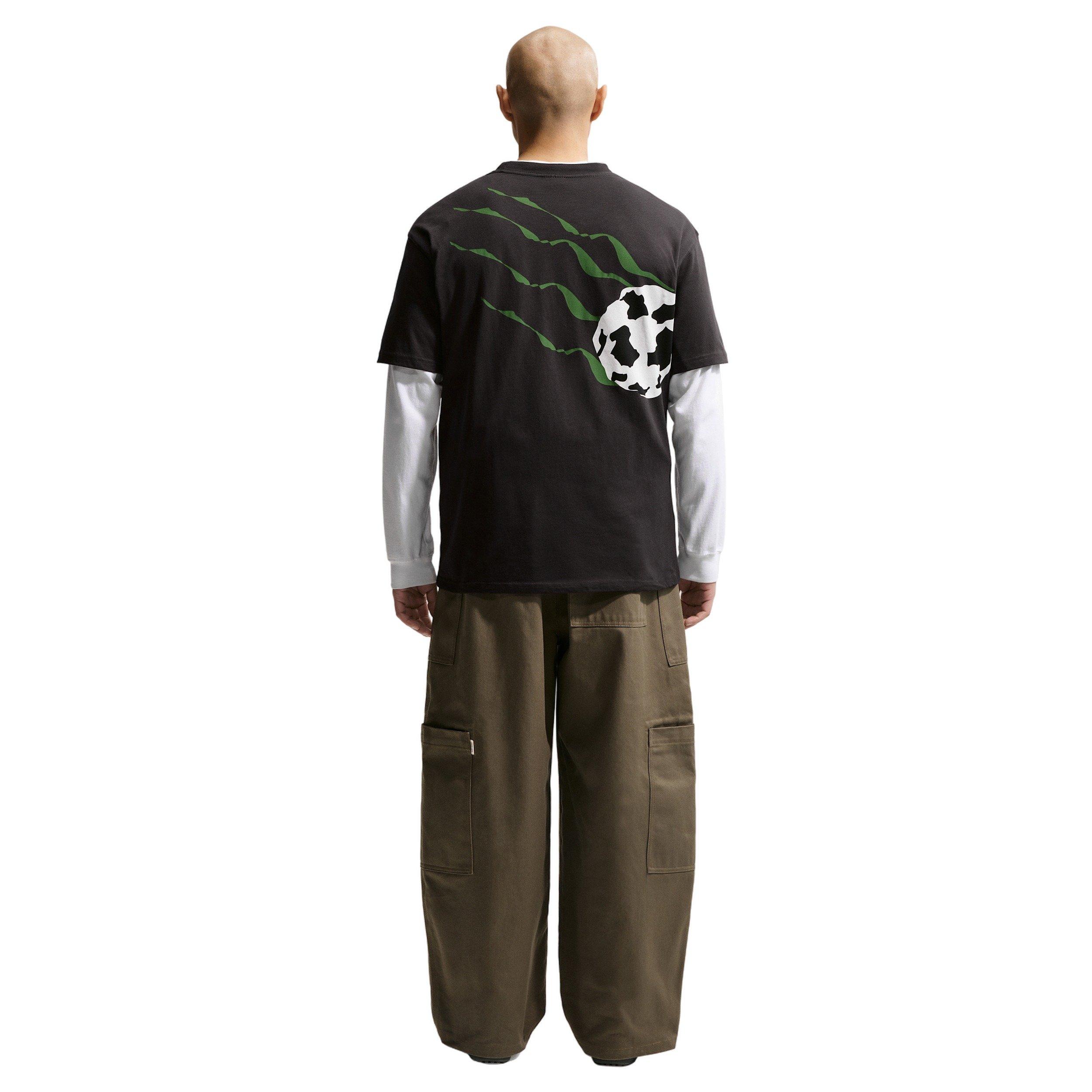 Nike Men's Sportswear Short-Sleeve Max90 DNAR 7 T-Shirt - BLACK Thumbnail View 5