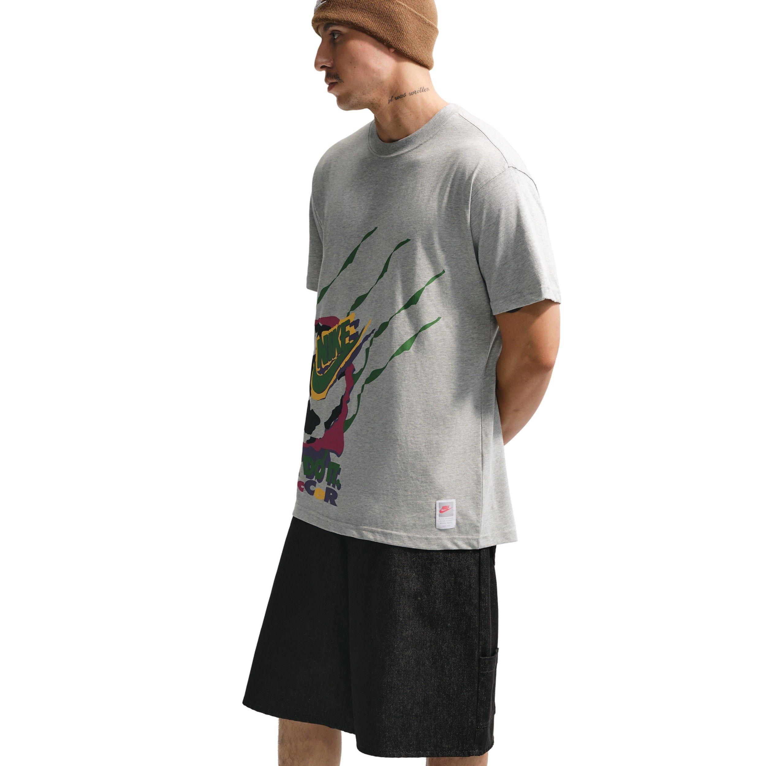 Nike Men's Sportswear Short-Sleeve Max90 DNAR 7 T-Shirt - GREY Thumbnail View 3