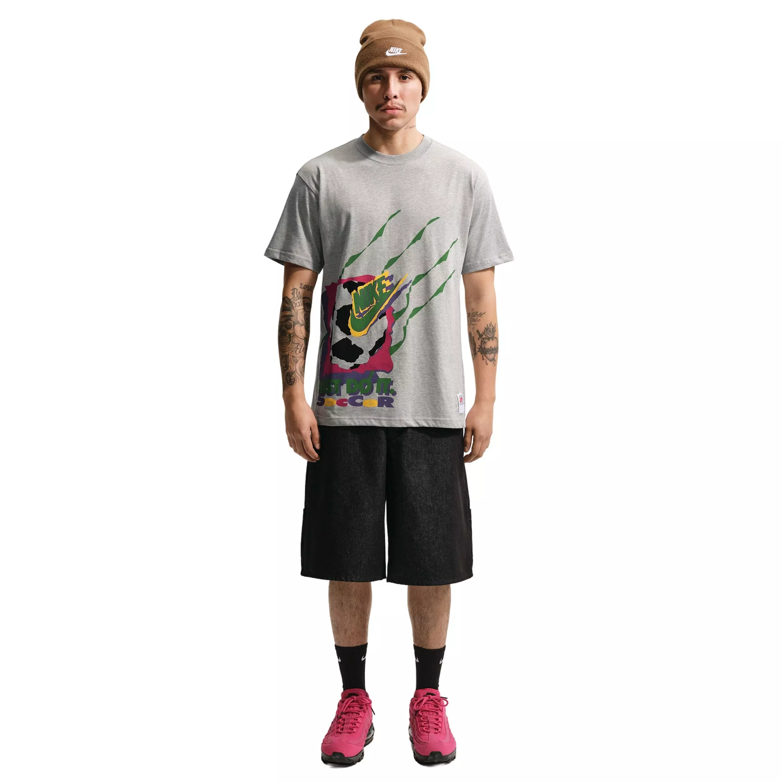 Nike Men's Sportswear Short-Sleeve Max90 DNAR 7 T-Shirt - GREY