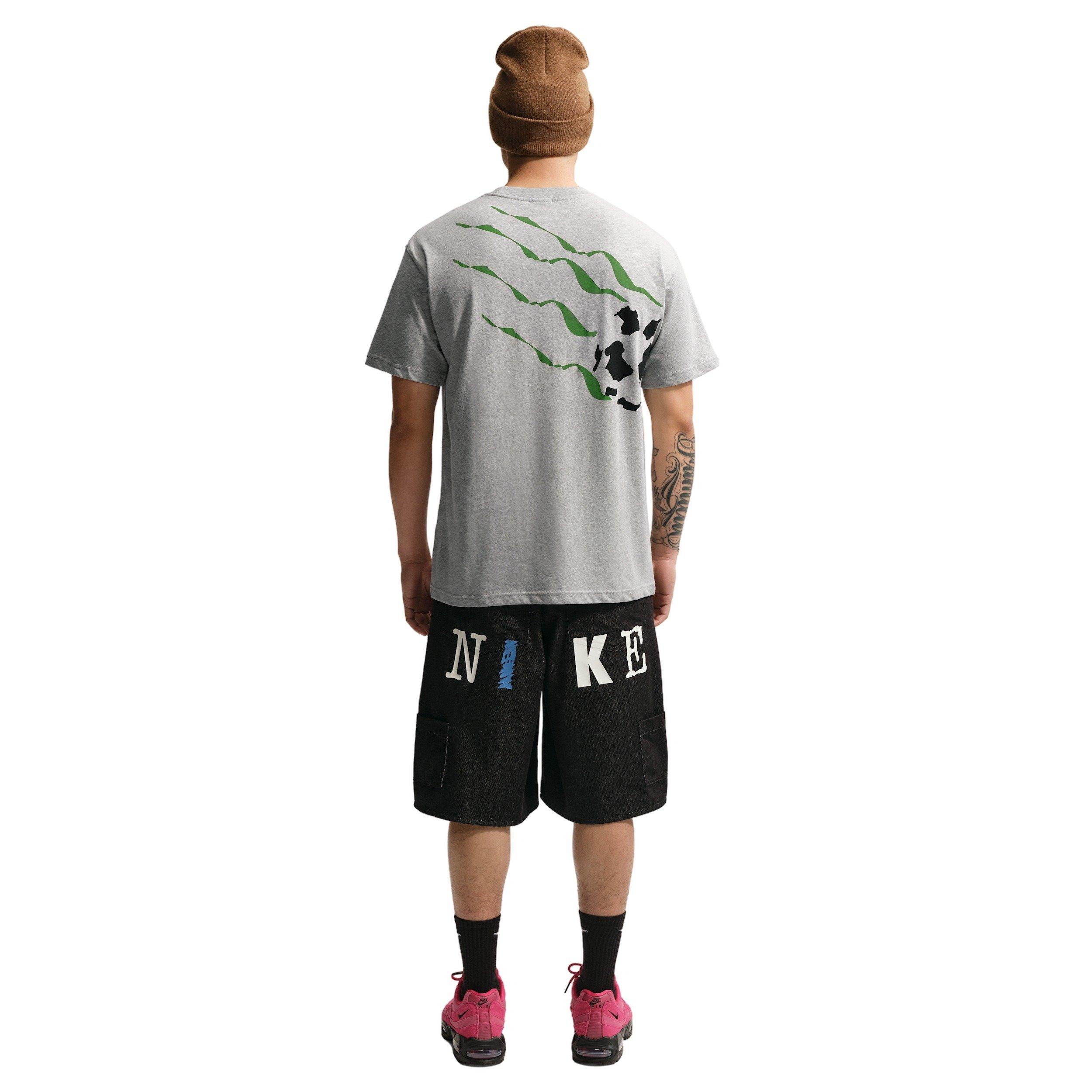 Nike Men's Sportswear Short-Sleeve Max90 DNAR 7 T-Shirt - GREY Thumbnail View 5