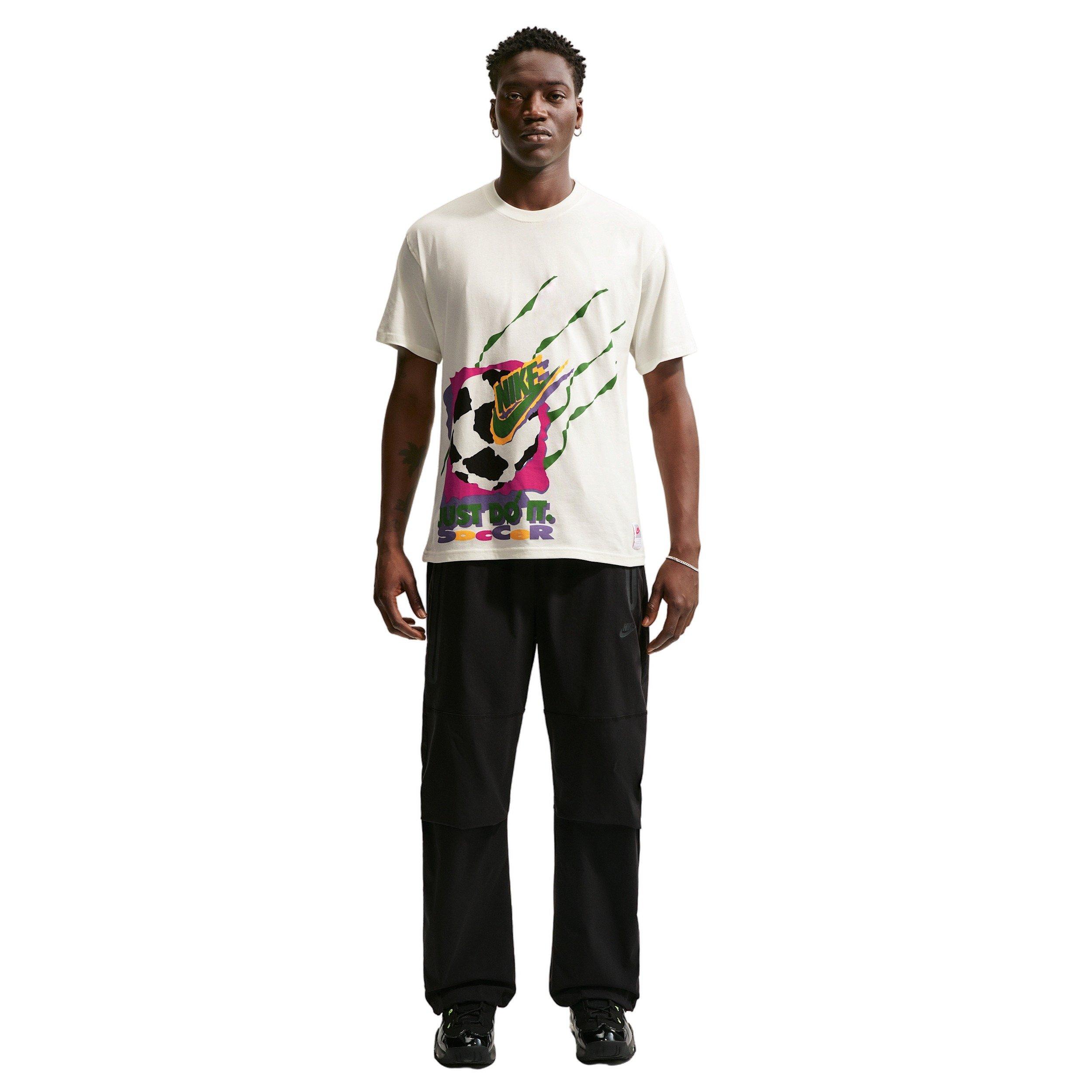 Nike Men's Sportswear Short-Sleeve Max90 DNAR 7 T-Shirt - WHITE Thumbnail View 4