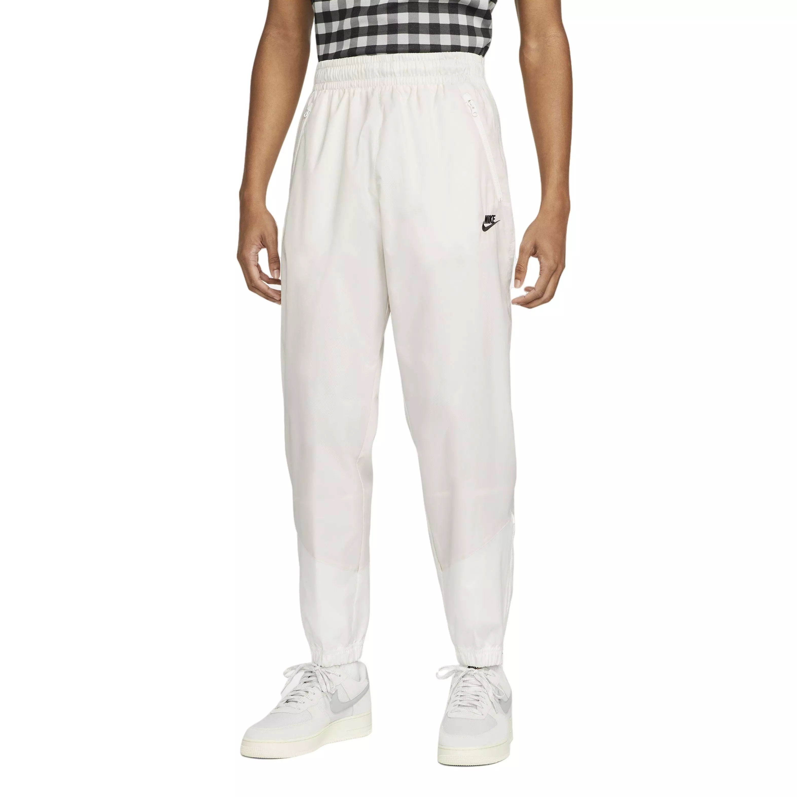 Nike Men's Windrunner Woven Lined Pants-Cream - CREAM