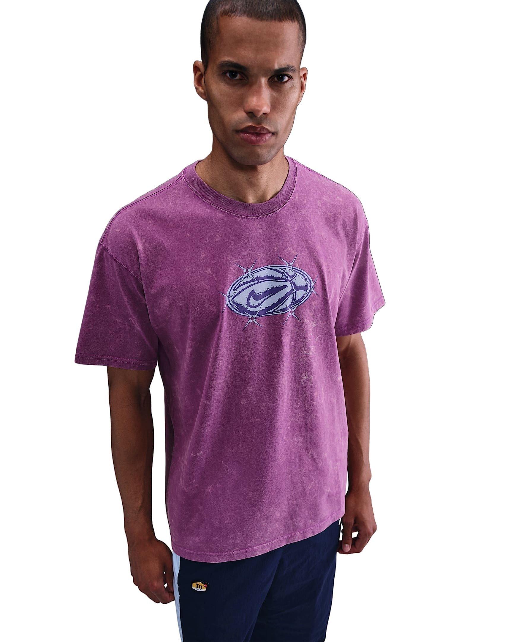 Nike Men's Max90 T-Shirt - PURPLE Thumbnail View 1