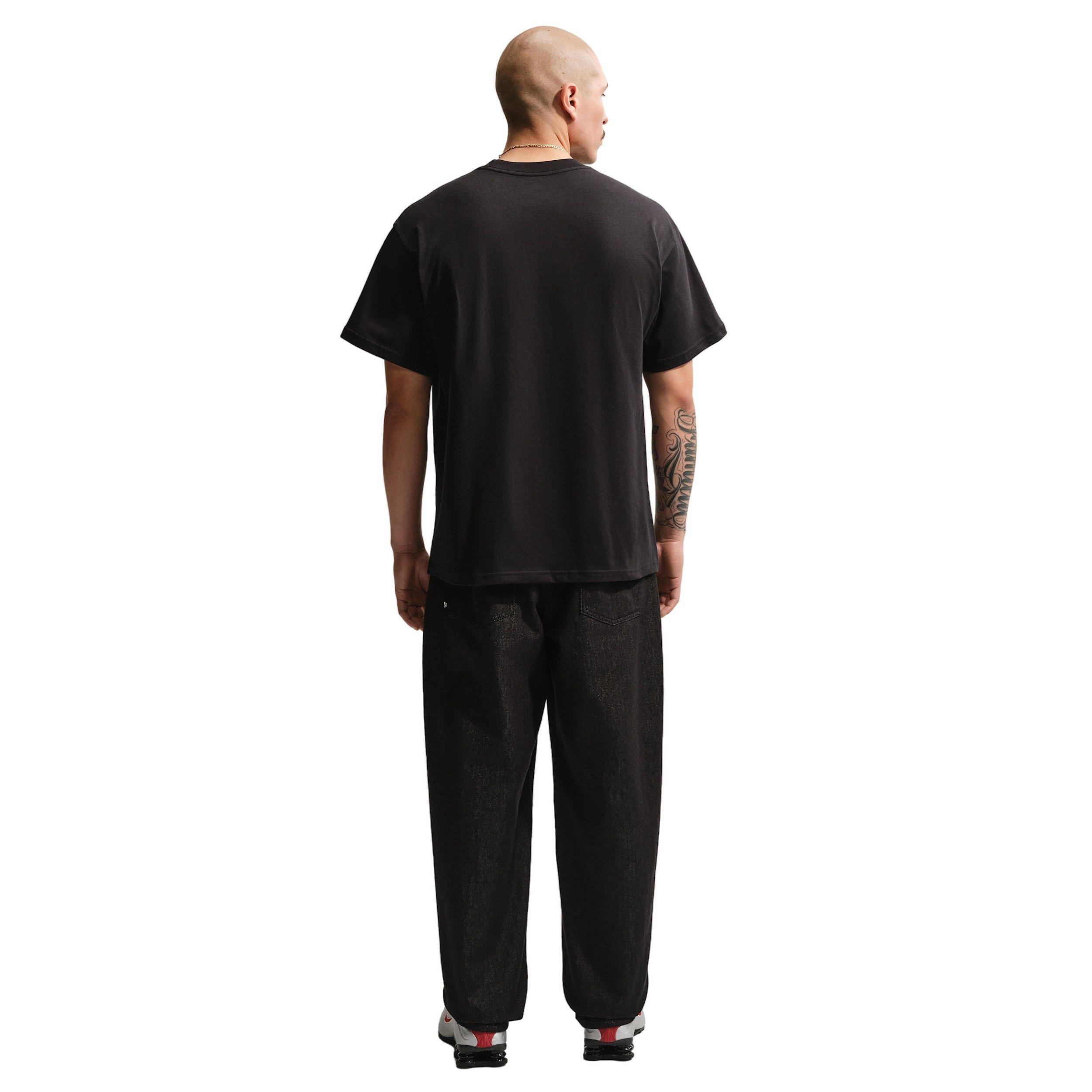 Nike Men's Sportwear Max 90 Heavy Metal T-Shirt - BLACK Thumbnail View 5