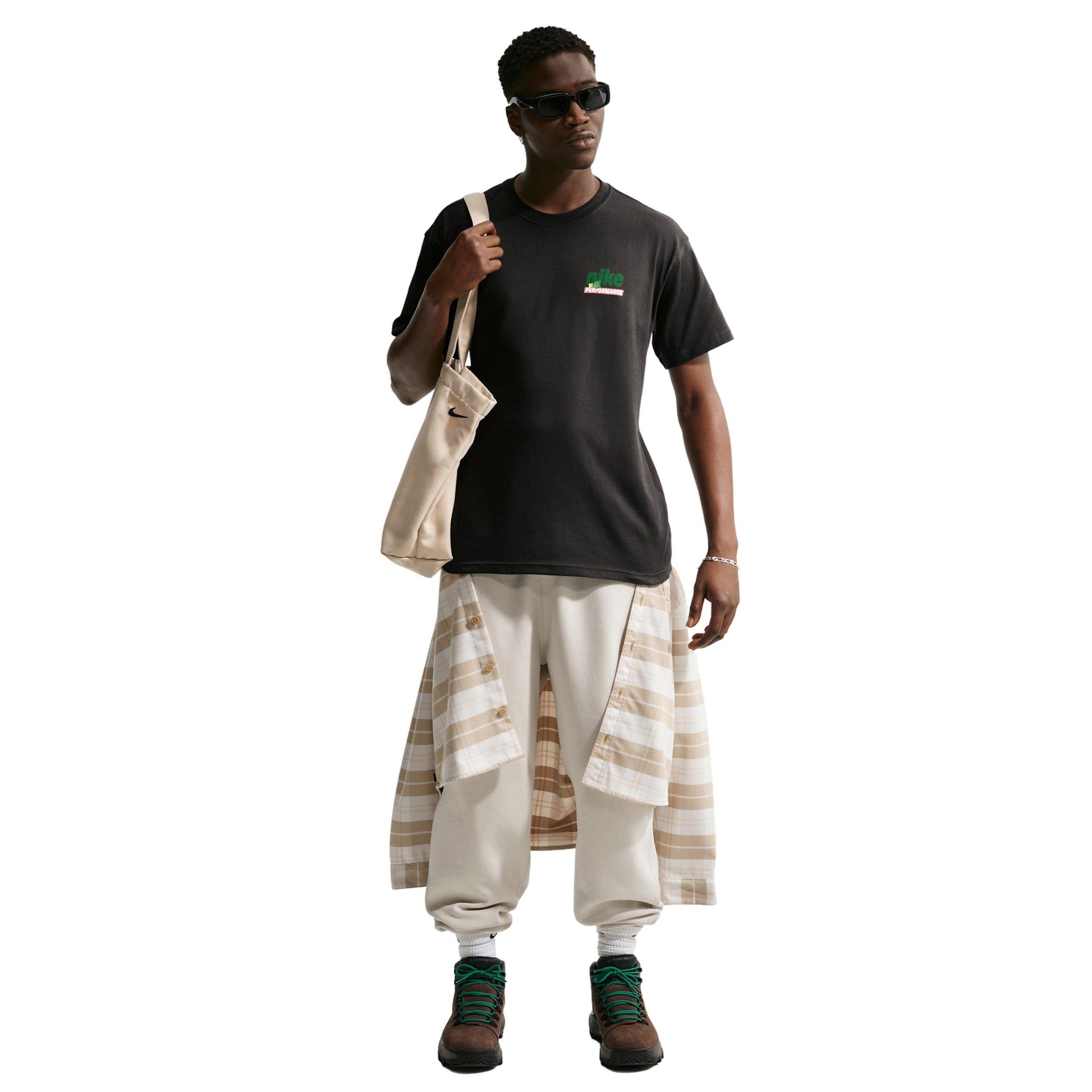 Nike Men's Sportswear Max 90 Max Performance T-Shirt - BLACK Thumbnail View 4