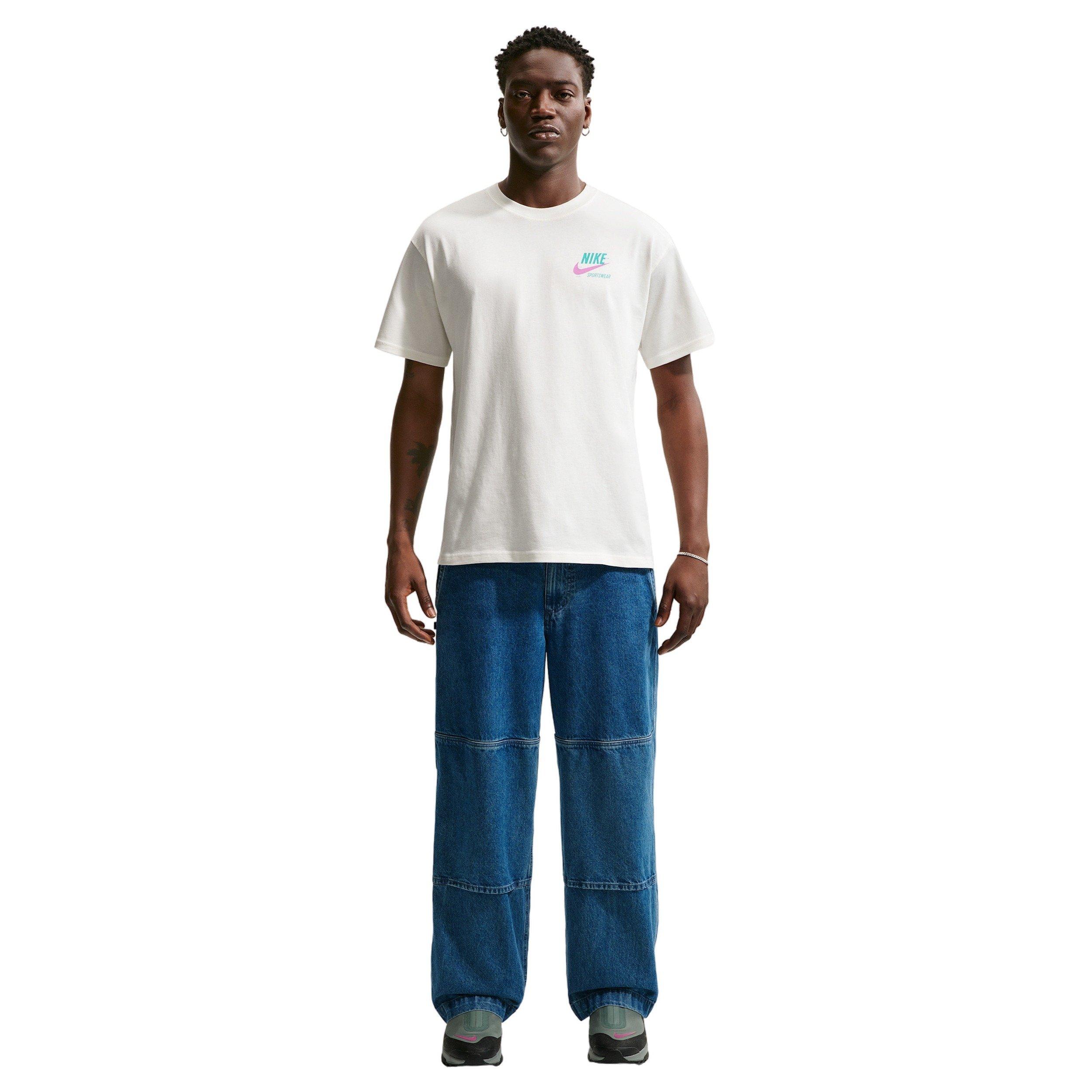 Nike Men's Sportswear Max 90 Surf Graphic T-Shirt - WHITE