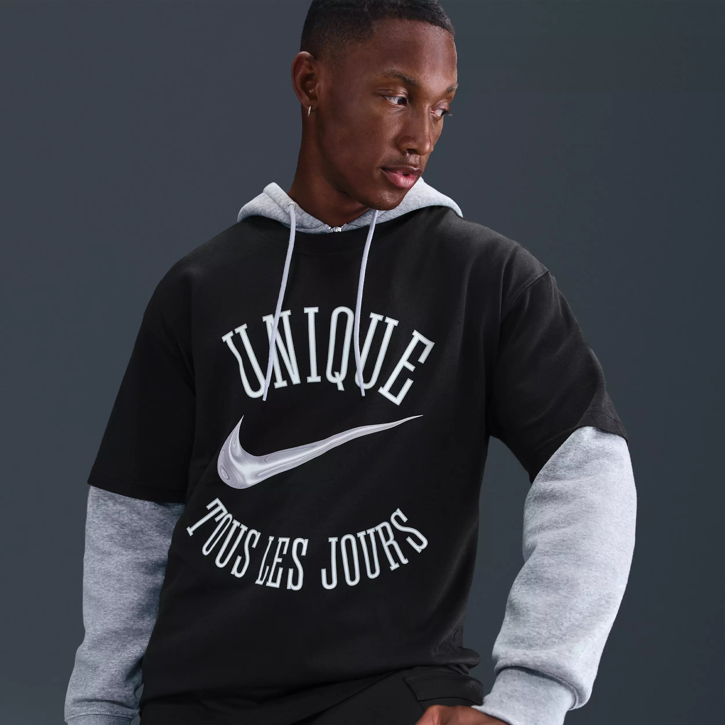 Nike Men's Victor Wembanyama Basketball T-Shirt - BLACK