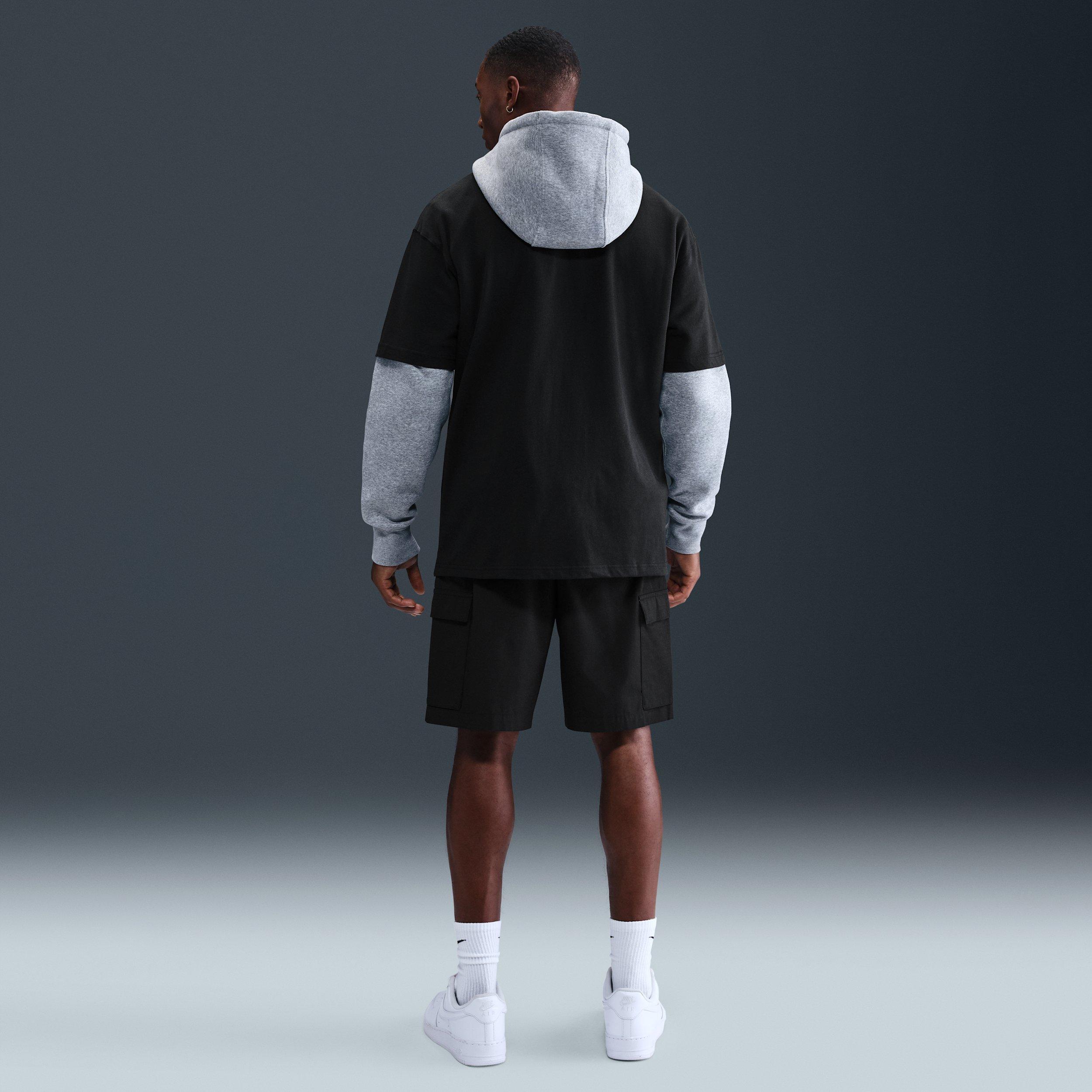 Nike Men's Victor Wembanyama Basketball T-Shirt - BLACK Thumbnail View 5