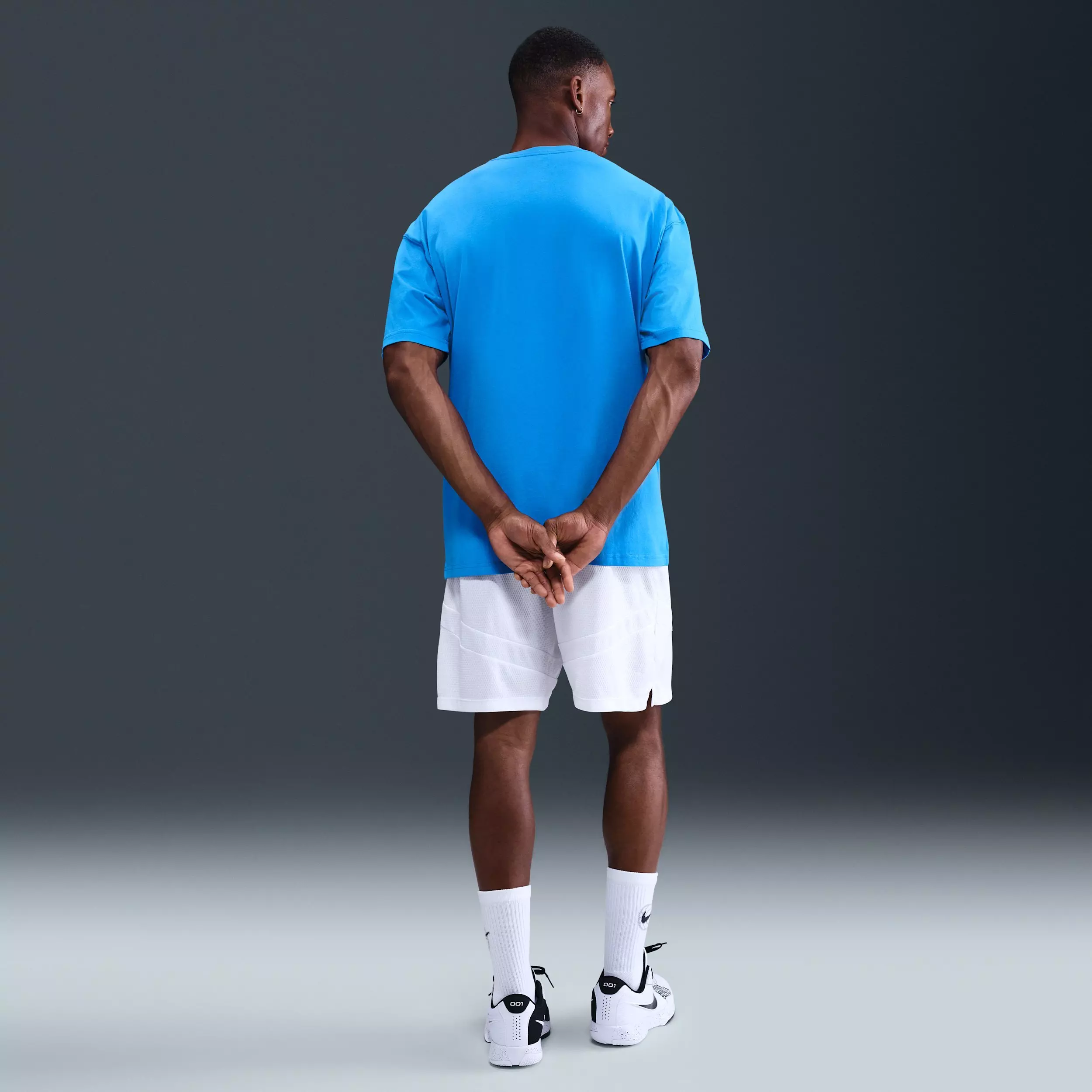 Nike Men's Victor Wembanyama Basketball T-Shirt - BLUE