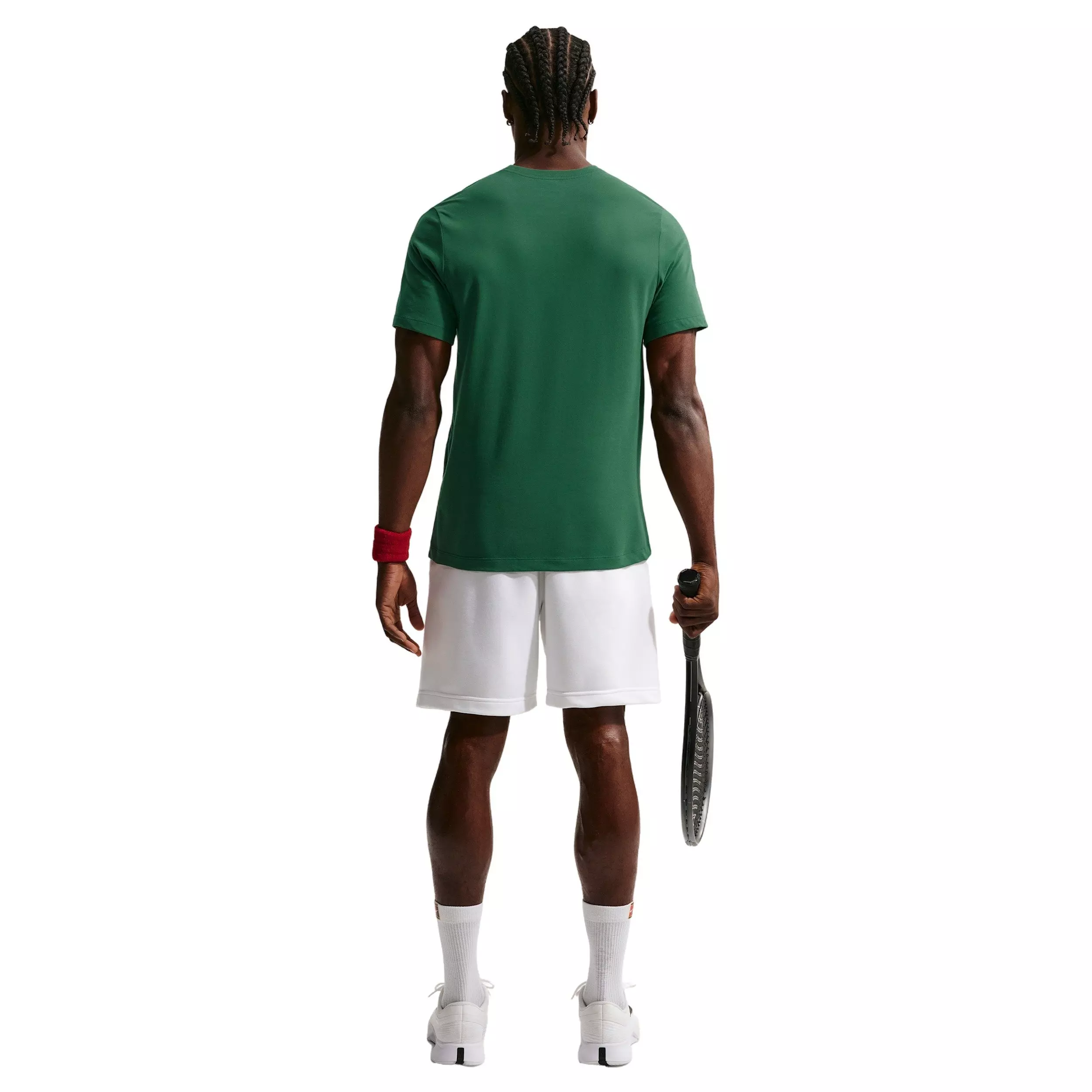 Nike Men's Dri-FIT Standard Tennis T-Shirt - GREEN