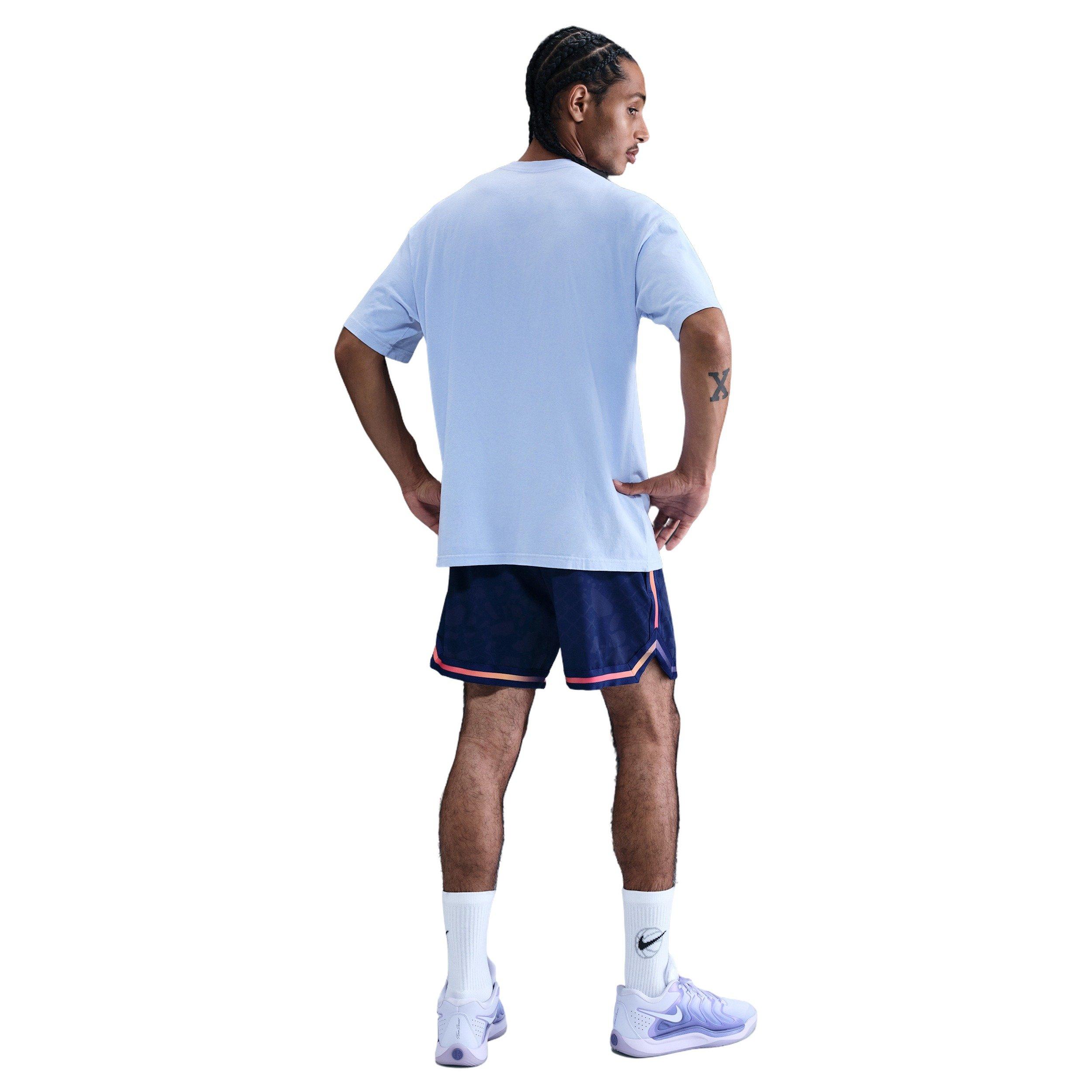 Nike Men's Max90 OC DNA Basketball T-Shirt - BLUE Thumbnail View 2