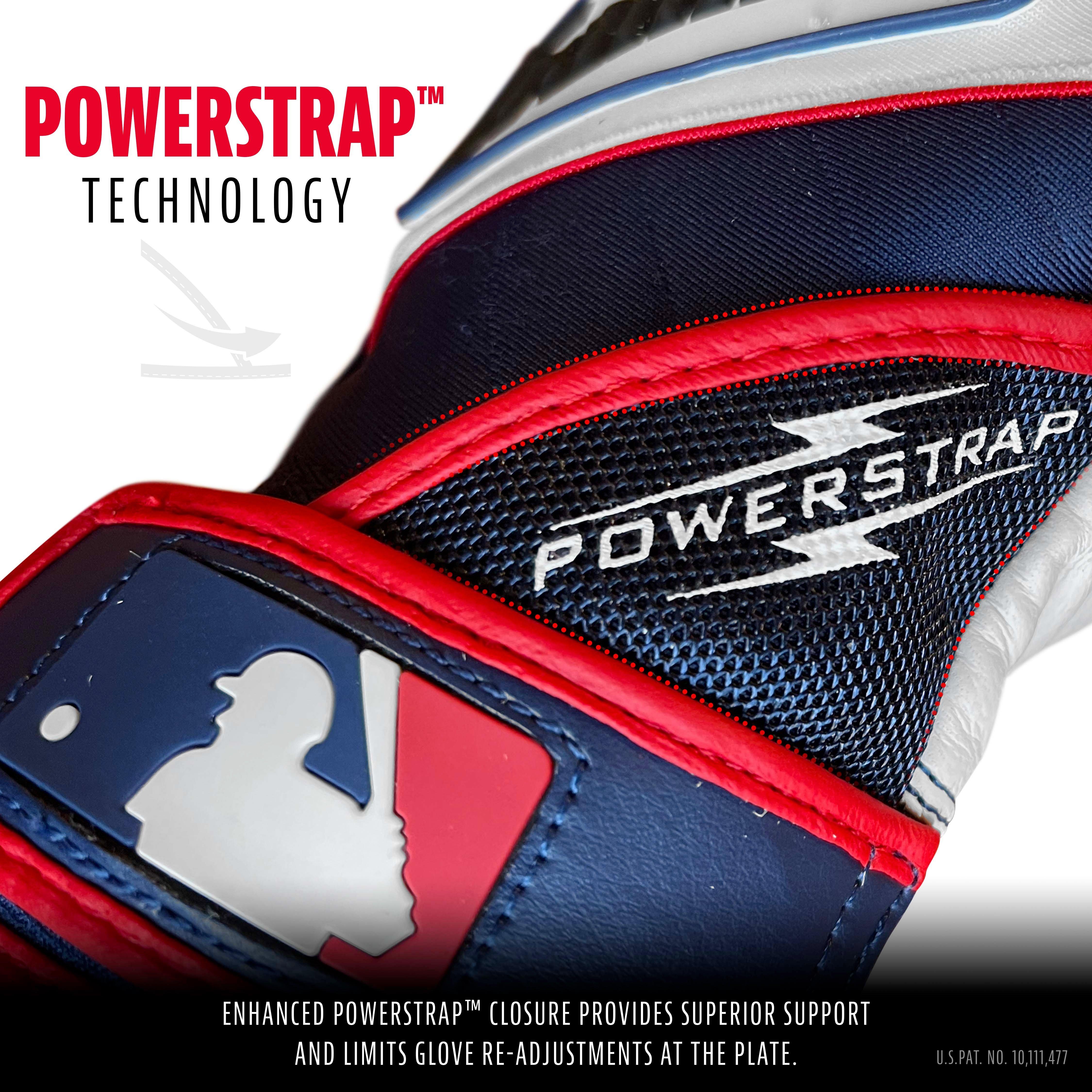Franklin Youth Powerstrap Batting Gloves