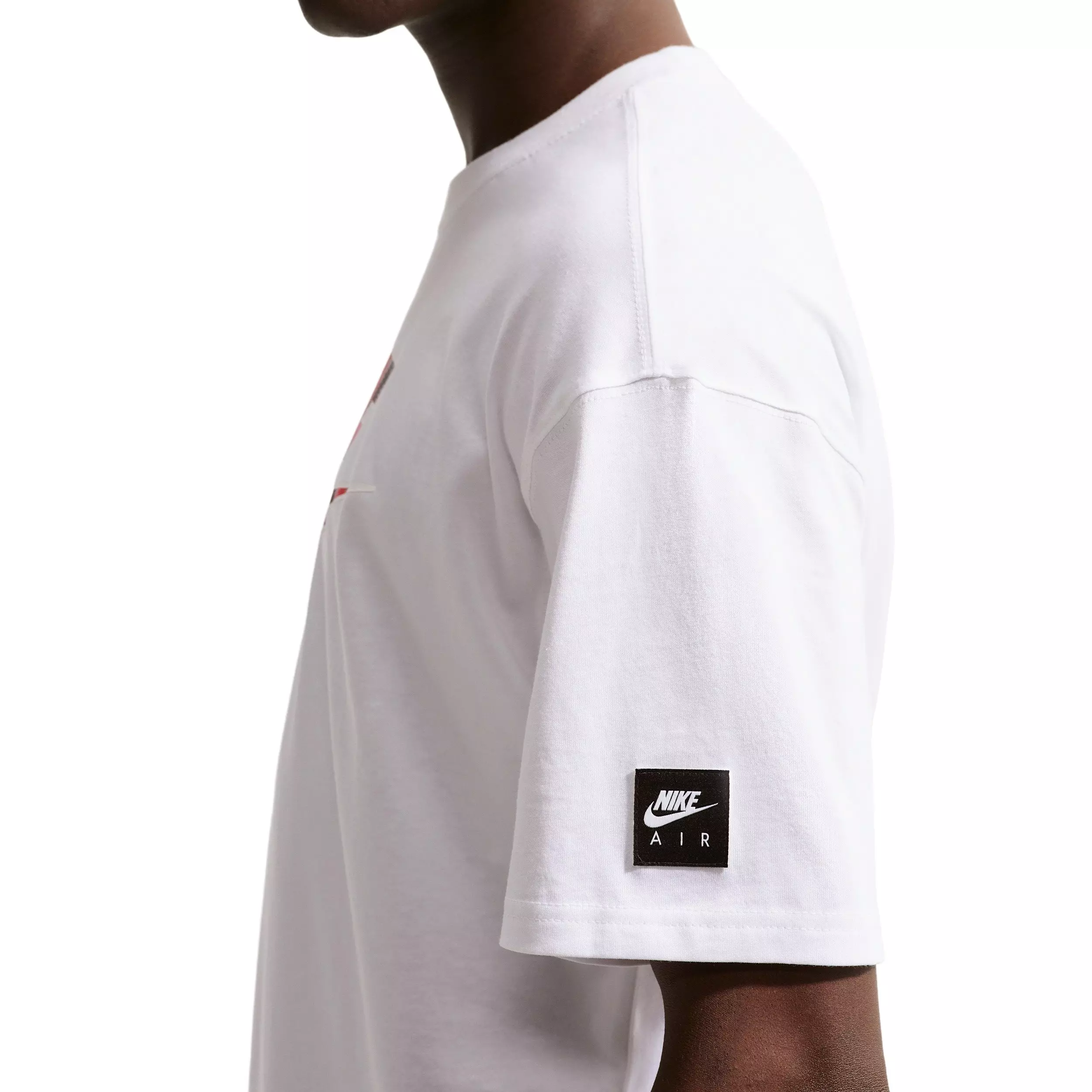 Nike Men's Air Sportswear LSE AOP T-Shirt - WHITE