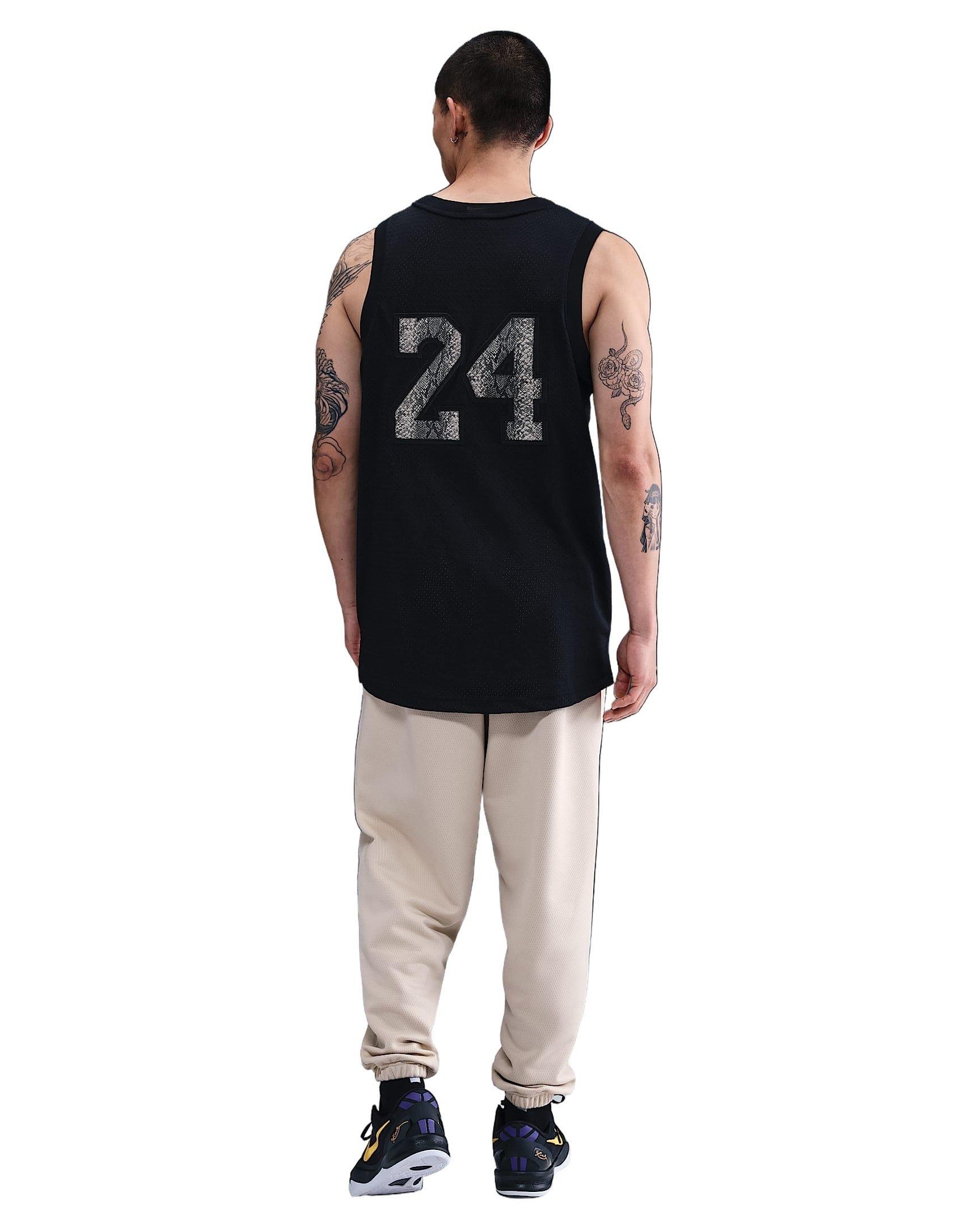 Kobe Men's Basketball Jersey -Black - BLACK Thumbnail View 5
