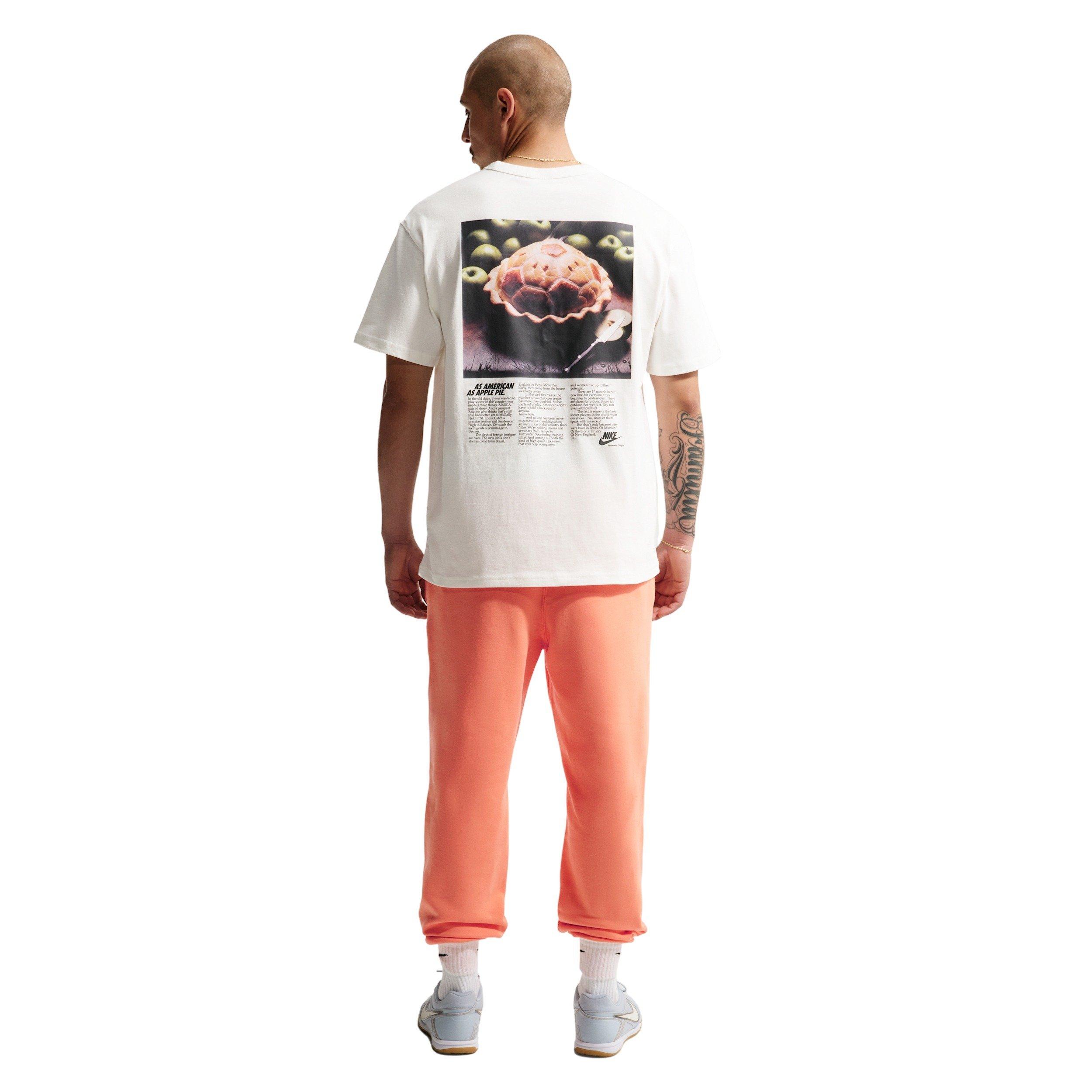 Nike Men's Sportswear American Pie T-Shirt - White - WHITE Thumbnail View 5