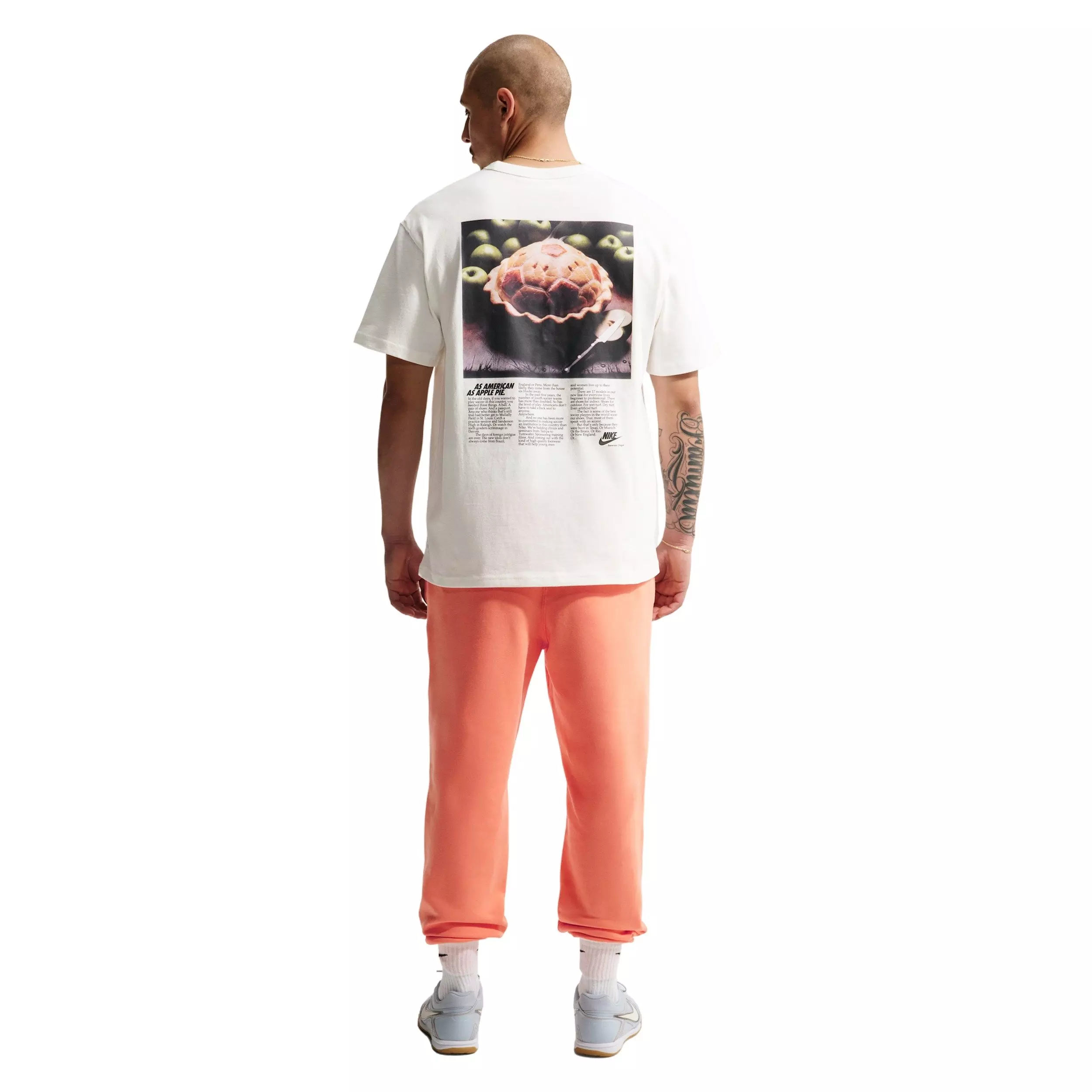 Nike Men's Sportswear American Pie T-Shirt - White - WHITE