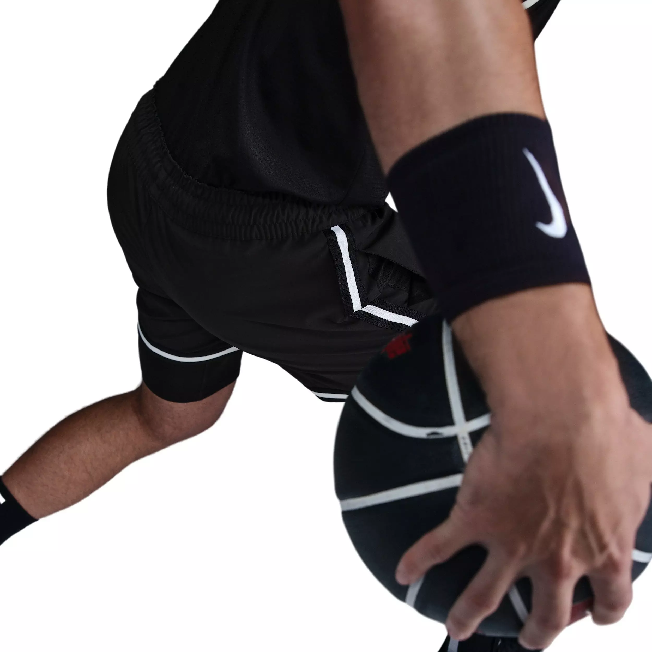 Nike Men's DNA Dri-FIT 4" 2-in-1 Basketball Shorts - BLACK