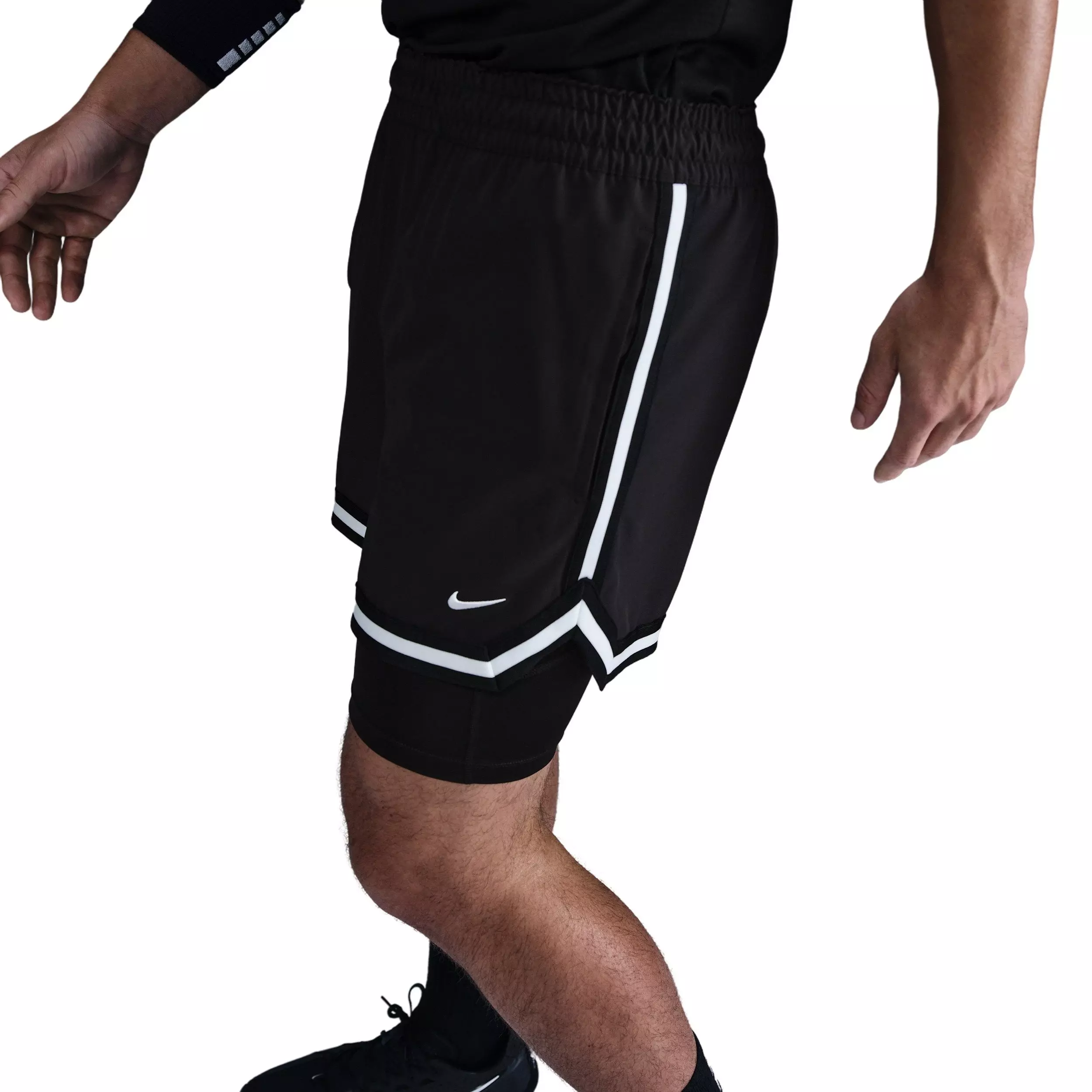 Nike Men's DNA Dri-FIT 4" 2-in-1 Basketball Shorts - BLACK