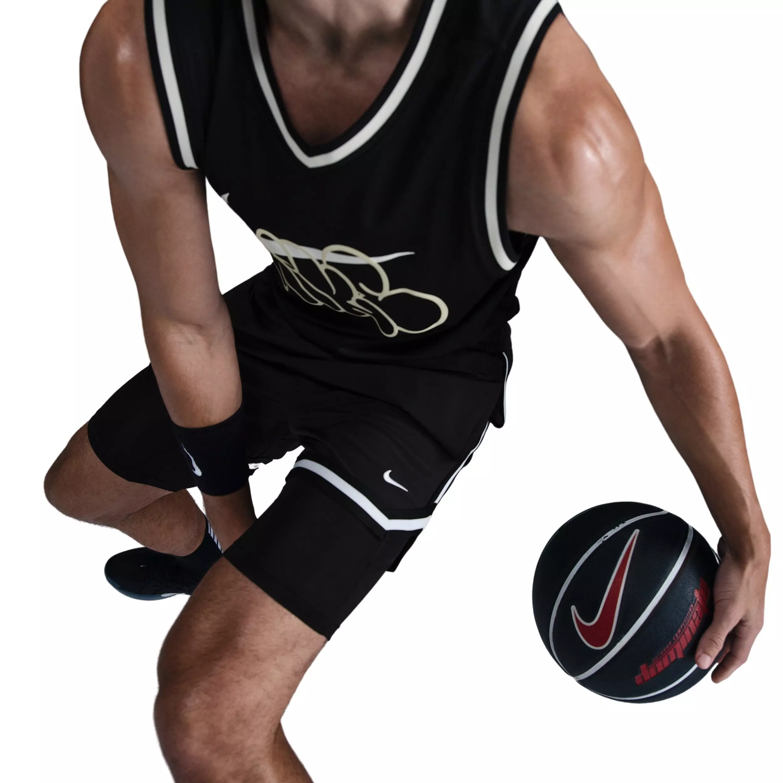 Nike Men's DNA Dri-FIT 4" 2-in-1 Basketball Shorts - BLACK