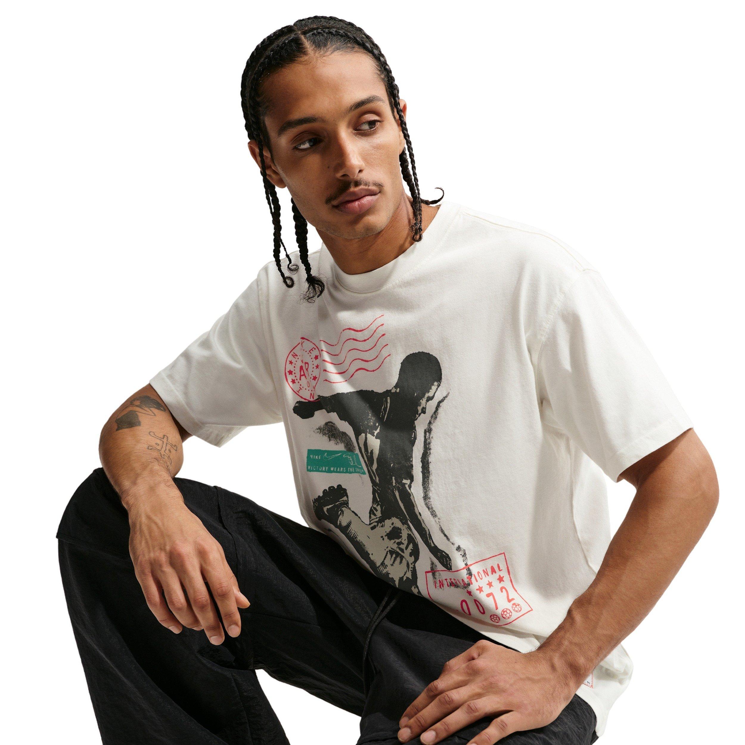 Nike Men's Sportswear LSE Celeb T-Shirt - WHITE Thumbnail View 3