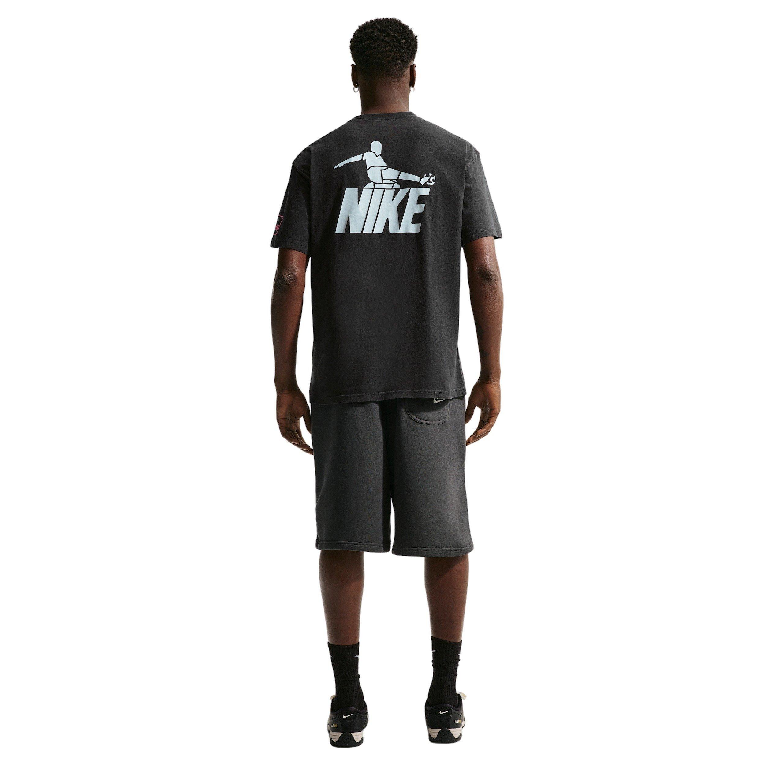 Nike Men's Sportswear LSE Celeb FB 2 T-Shirt - BLACK Thumbnail View 5