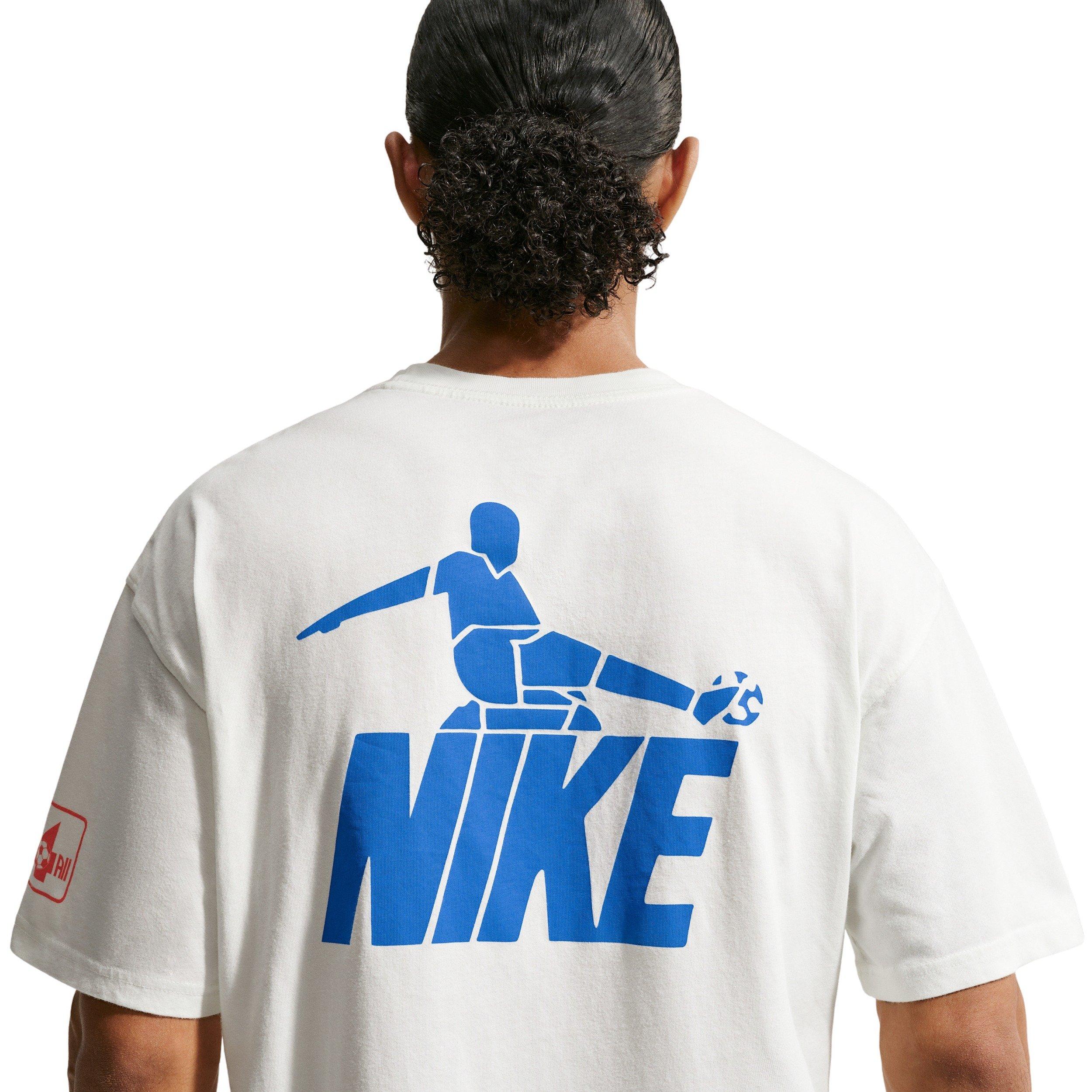 Nike Men's Sportswear LSE Celeb FB 2 T-Shirt - WHITE Thumbnail View 2