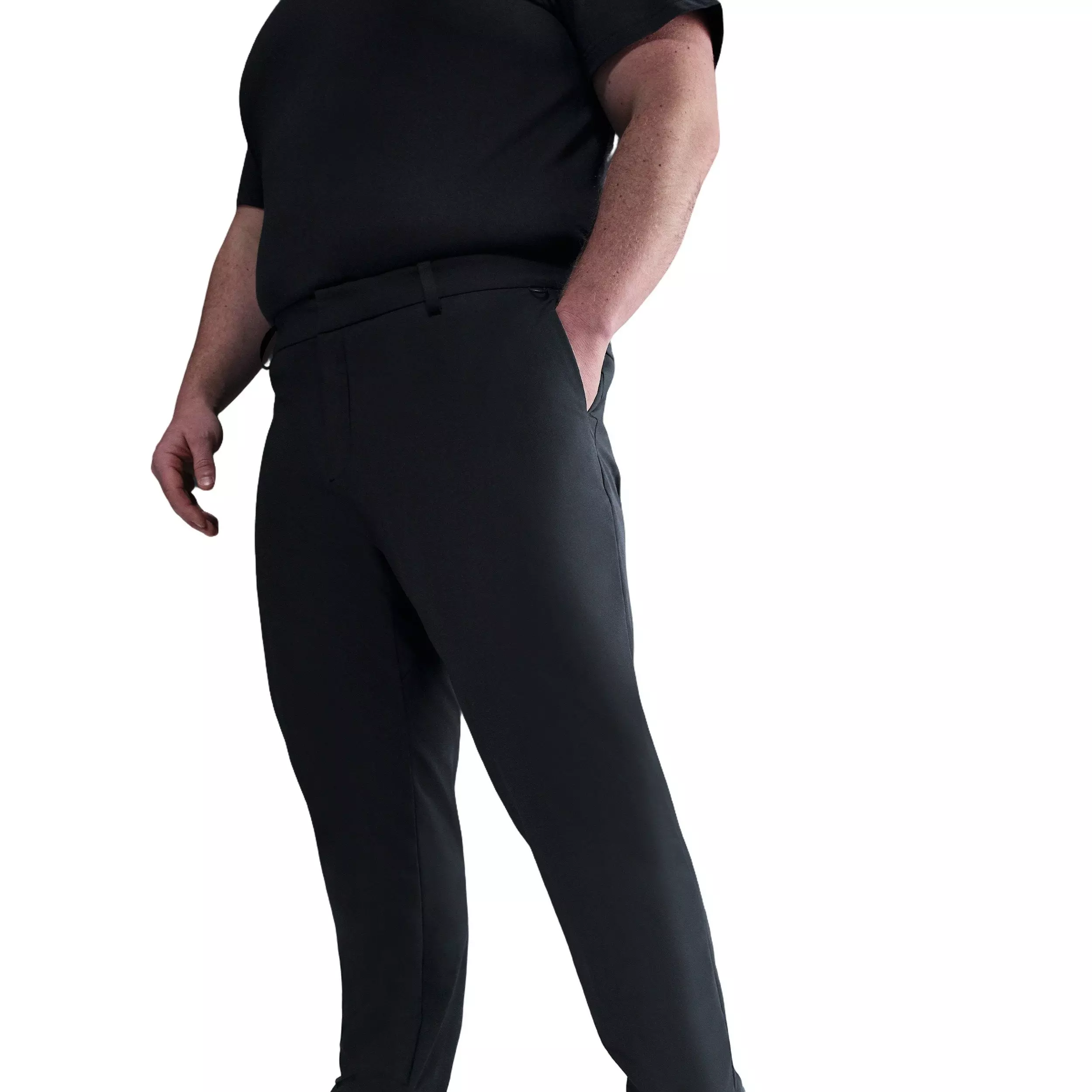 Nike Men's 24.7 PerfectStretch Dri-FIT Slim Chino Pants - Black - BLACK