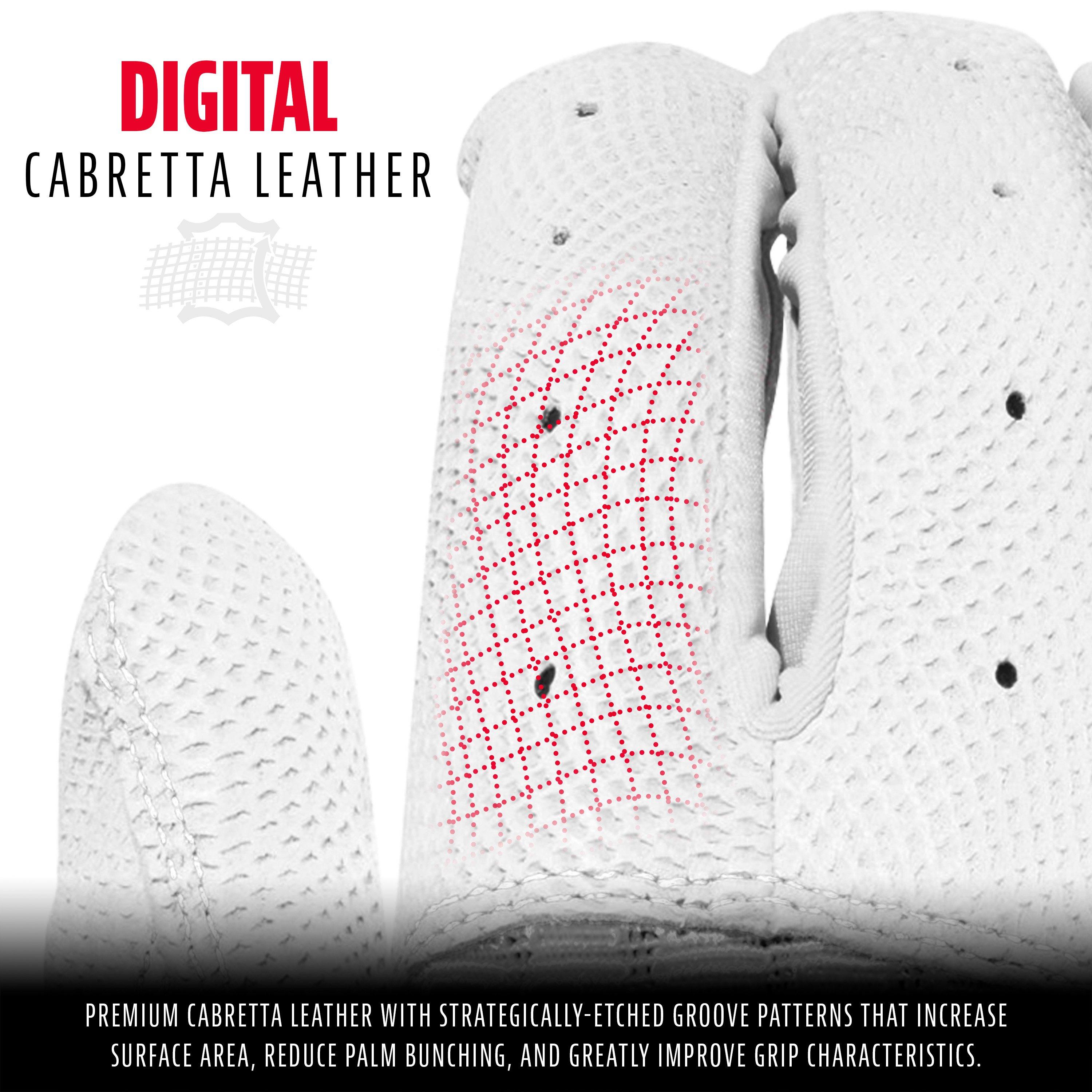 Franklin Men's Pro Classic Series Batting Gloves White - WHITE Thumbnail View 4